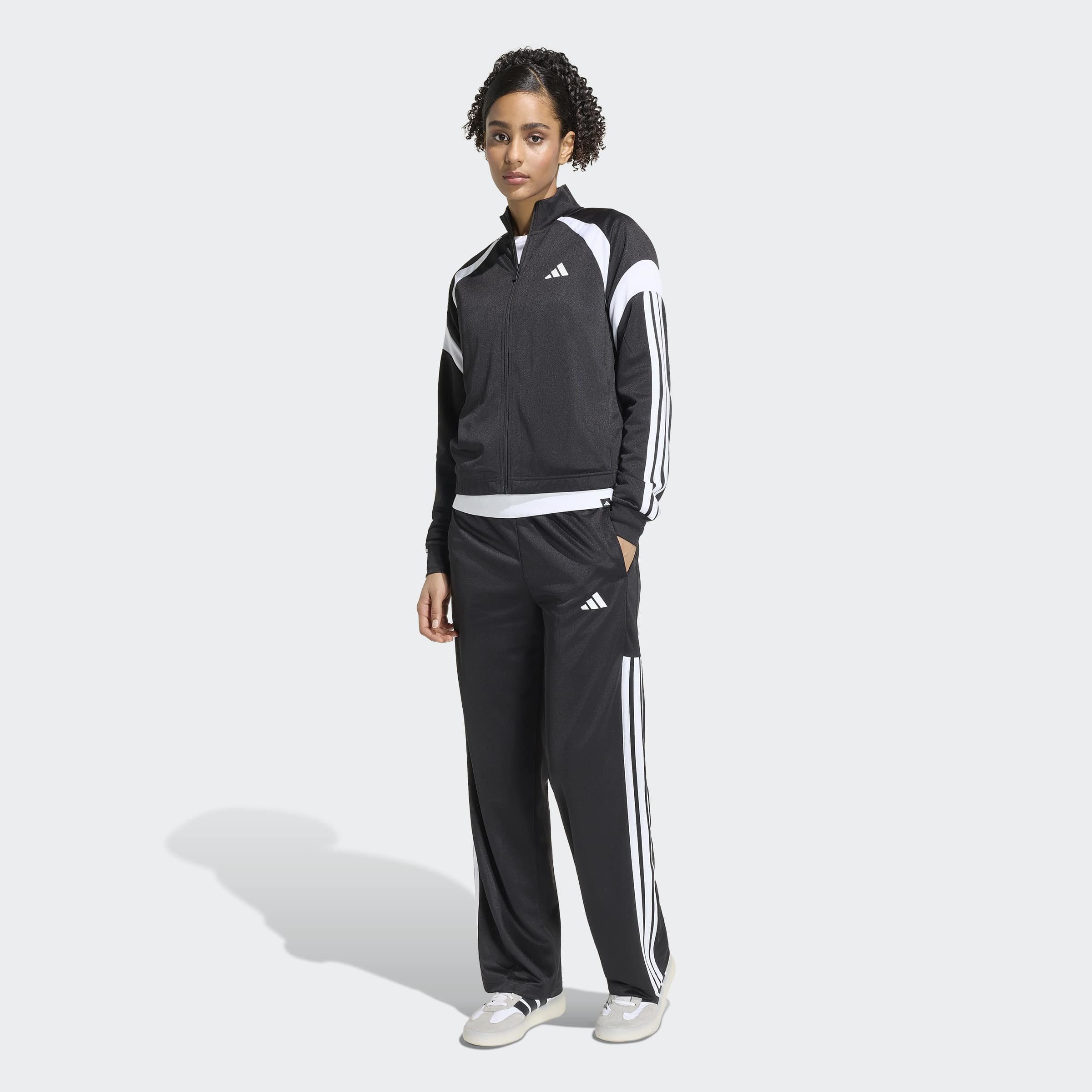 adidas Sportswear Trainingsanzug W TEAMSPORT TS (2-tlg), für Erwachsene, 2-teilig, sportlicher Stil, aus Polyester
