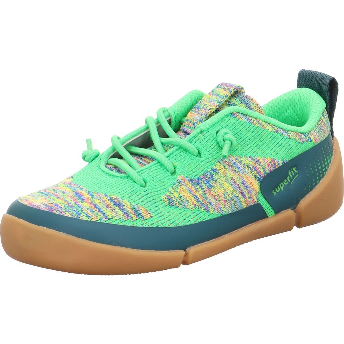 Superfit Vento Outdoorschuh Luftiger Sneaker mit Neoprenelementen und Strick, ideal für Alltag