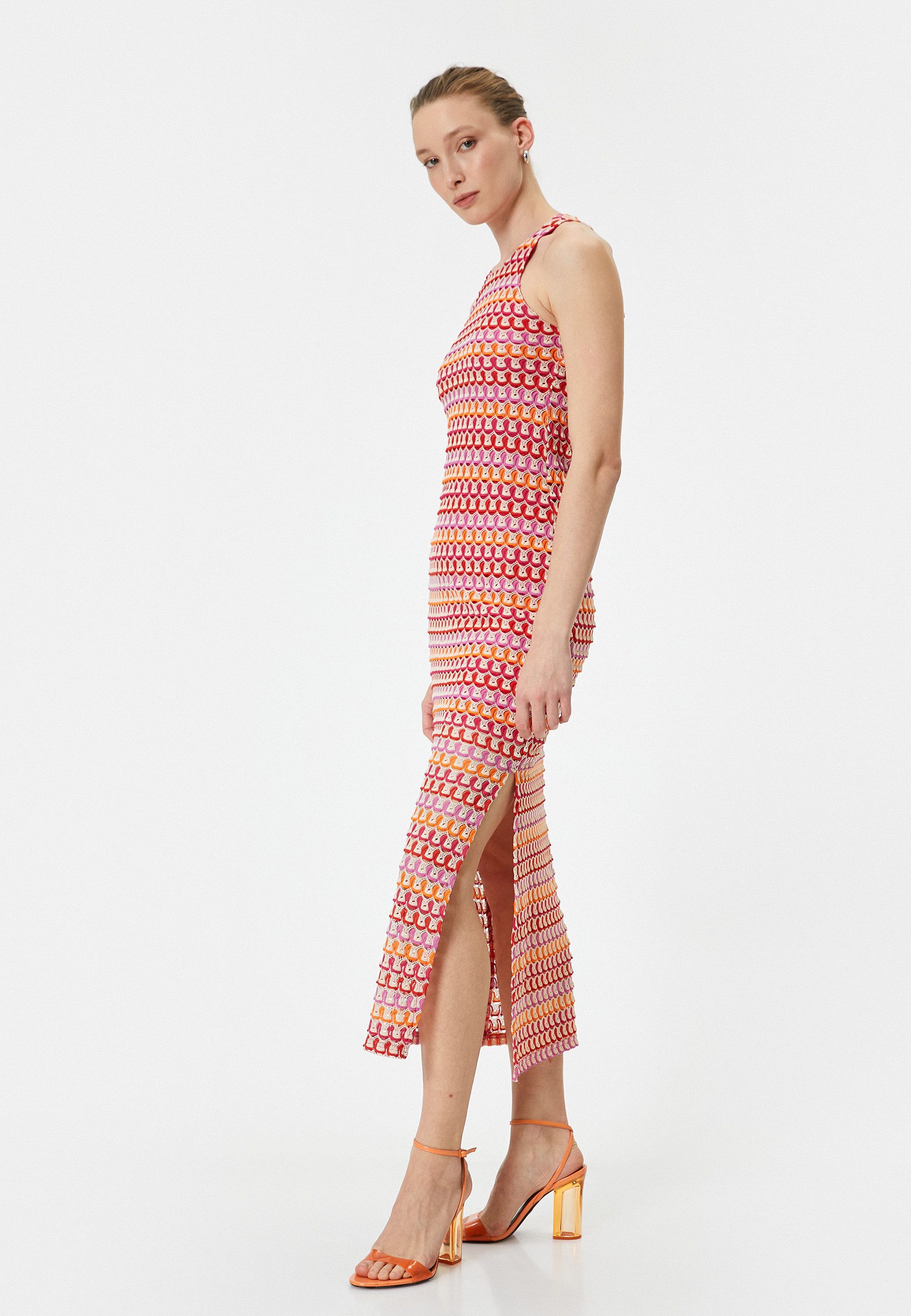 Midikleid Midi Länge Kleid