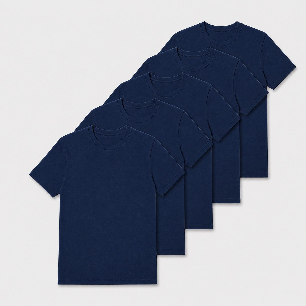 Sitztgut T-Shirt Classic Crew Neck T-Shirt (6-tlg)