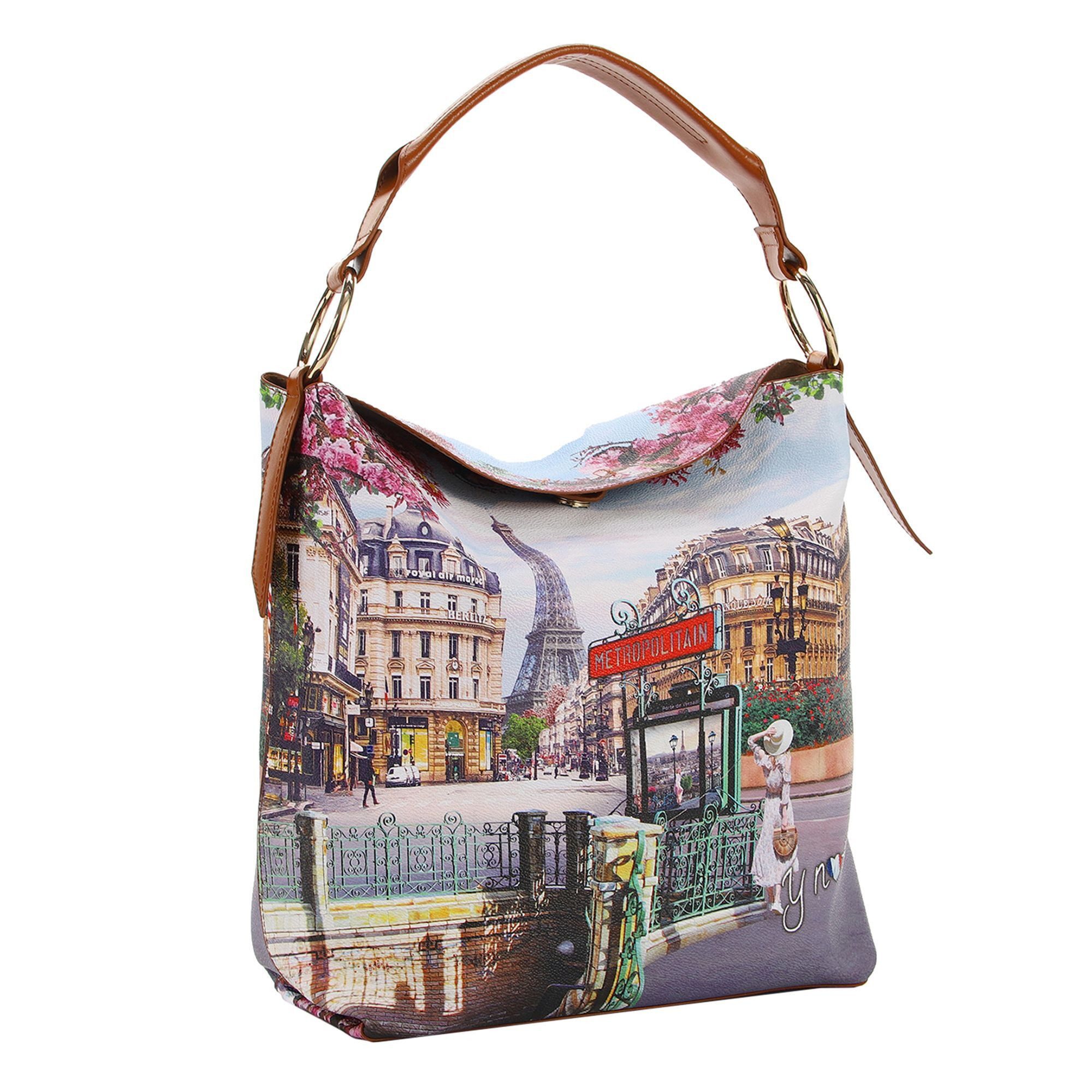Y Not Schultertasche Yesbag, Polyurethan günstig online kaufen