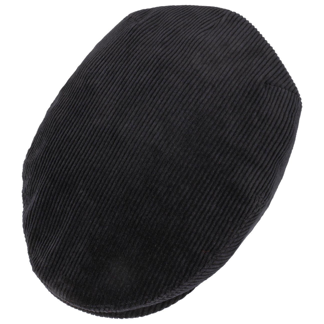 Lierys Flat Cap (1-St) Made Schirm, the mit EU schwarz Schirmmütze in