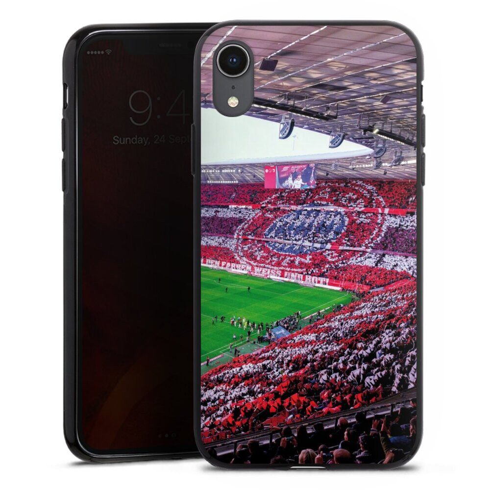 DeinDesign Handyhülle FCB Stadion FC Bayern München FCB Stadion Tribüne, Apple iPhone Xr Silikon Hülle Bumper Case Handy Schutzhülle