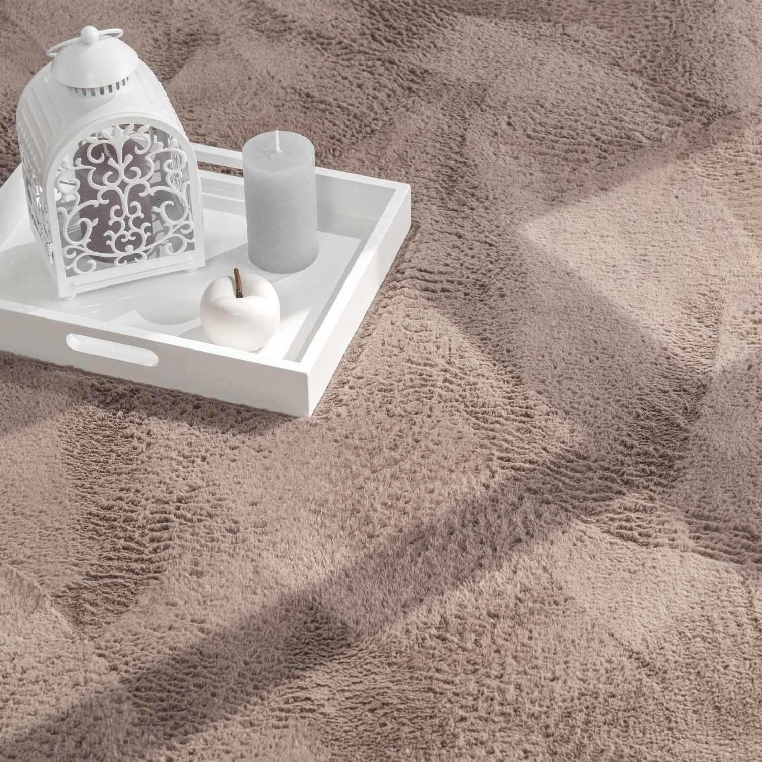 KADIMA DESIGN Teppich waschbar Einfarbig Wohnzimmer günstig online kaufen