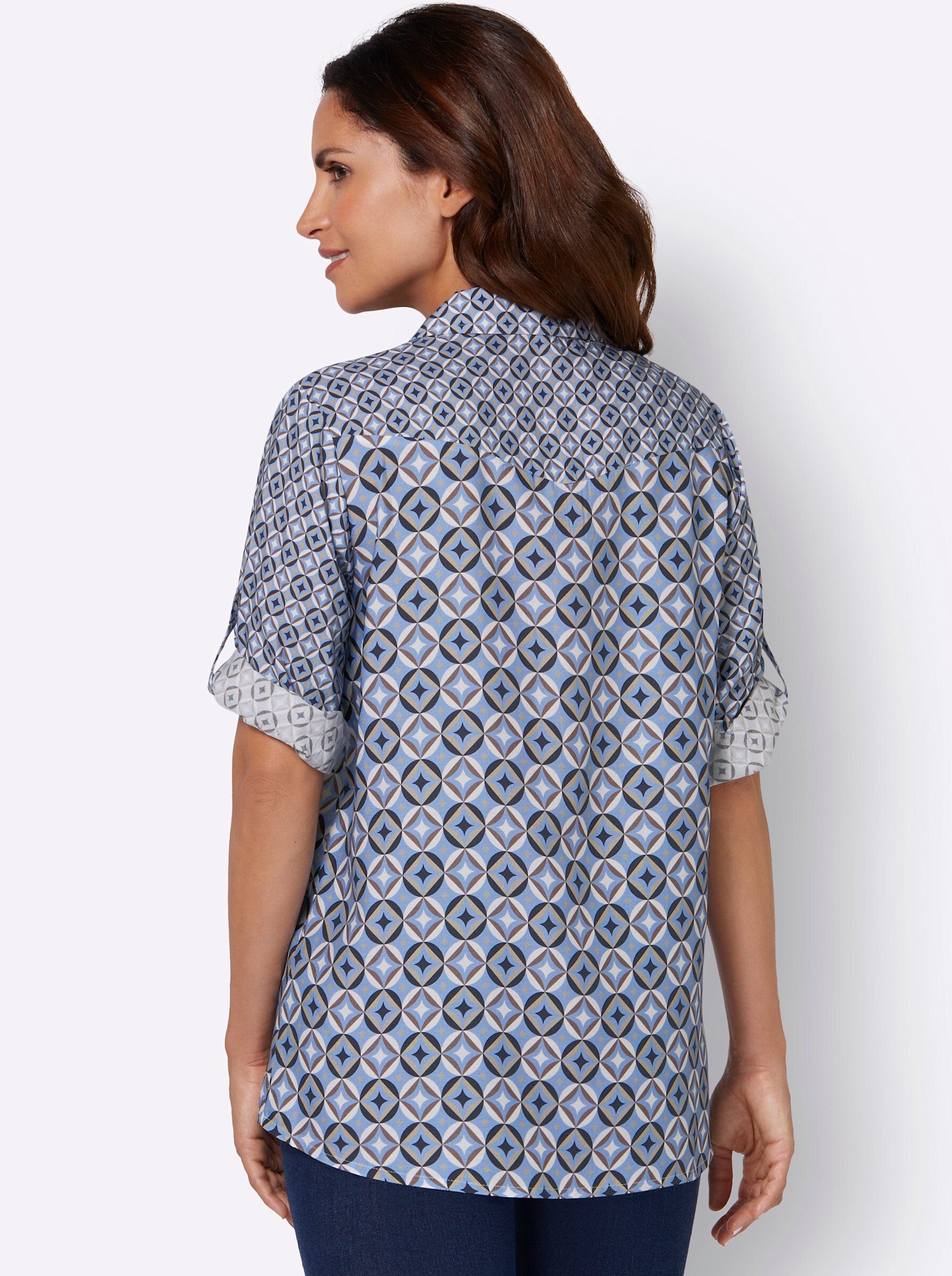 Witt Klassische Bluse Druckbluse 3/4-Arm günstig online kaufen