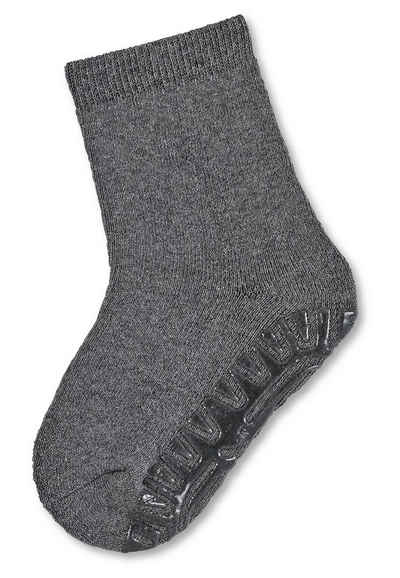 Sterntaler® ABS-Socken Fli Fli SOFT uni (Fliesensocken mit Anti-Rutsch-Sohle und süßen Motiven) Rutschsocken mit Vollplüsch im Sohlenbereich, ABS- Söckchen