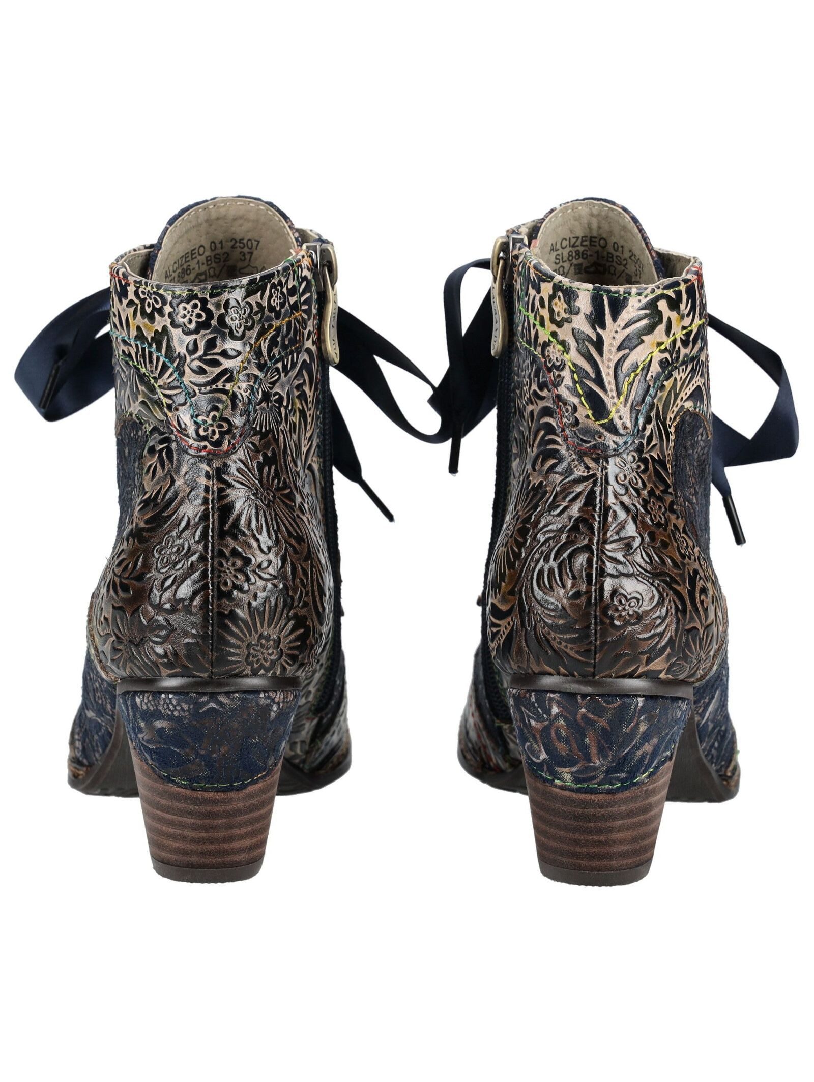 LAURA VITA LAURA VITA Stiefelette Leder/Textil Schnürstiefelette