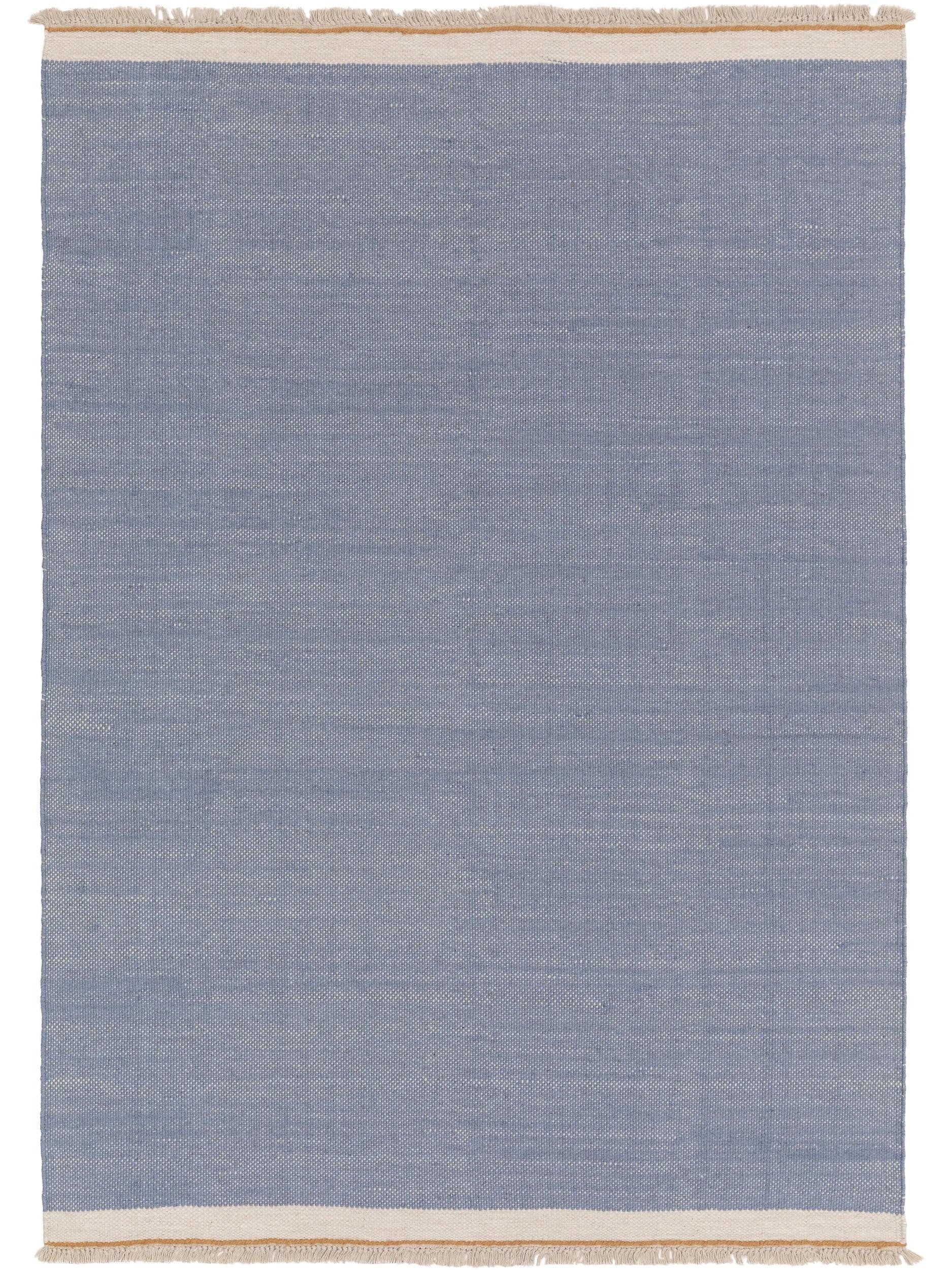 benuta Wollteppich Karla, rechteckig, Höhe: 5 mm, Wolle, Teppich Wohnzimmer, Schlafzimmer, Esszimmer, Flur, Hygge