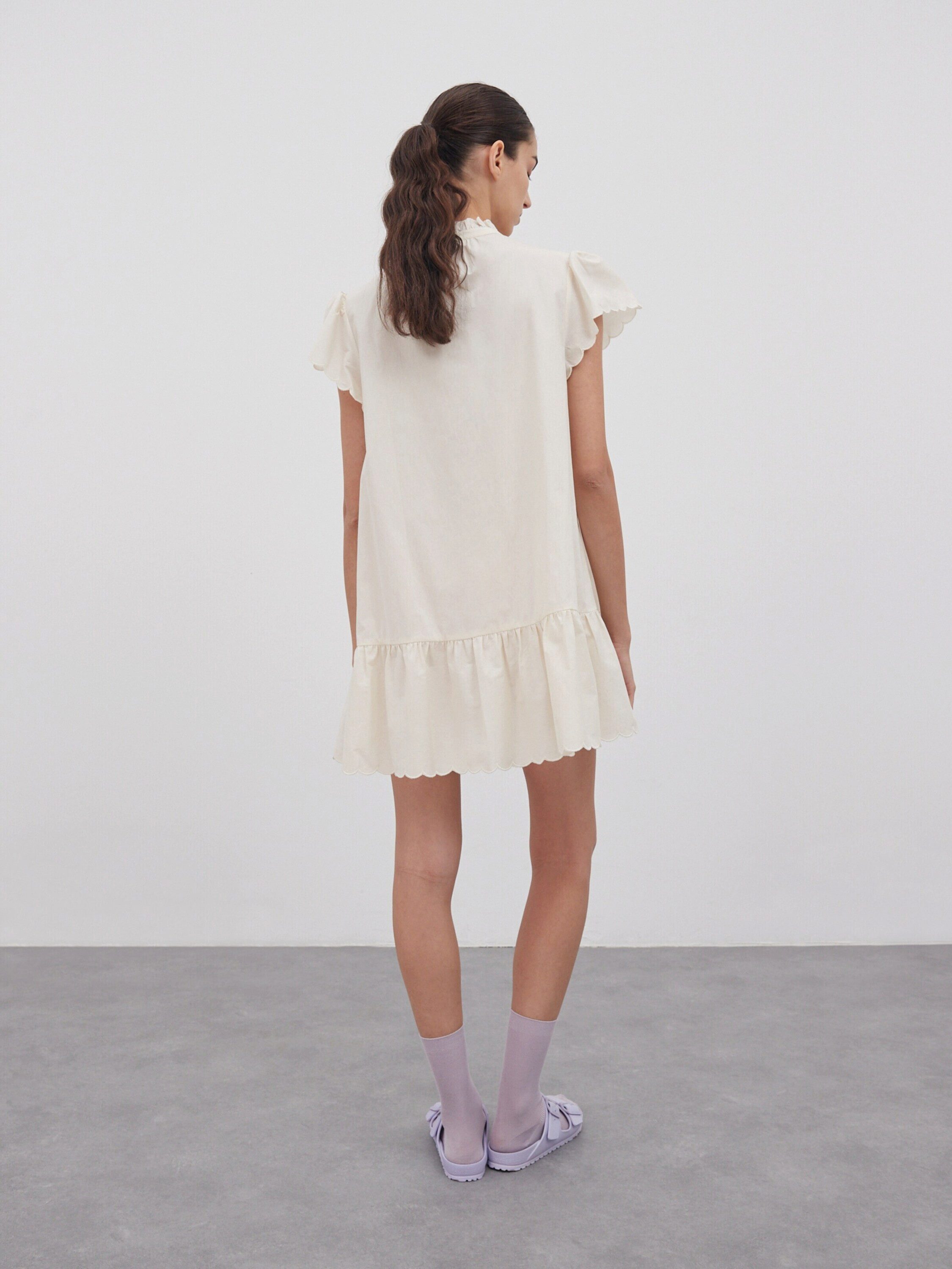 EDITED Blusenkleid Agnes (1-tlg) Drapiert/gerafft
