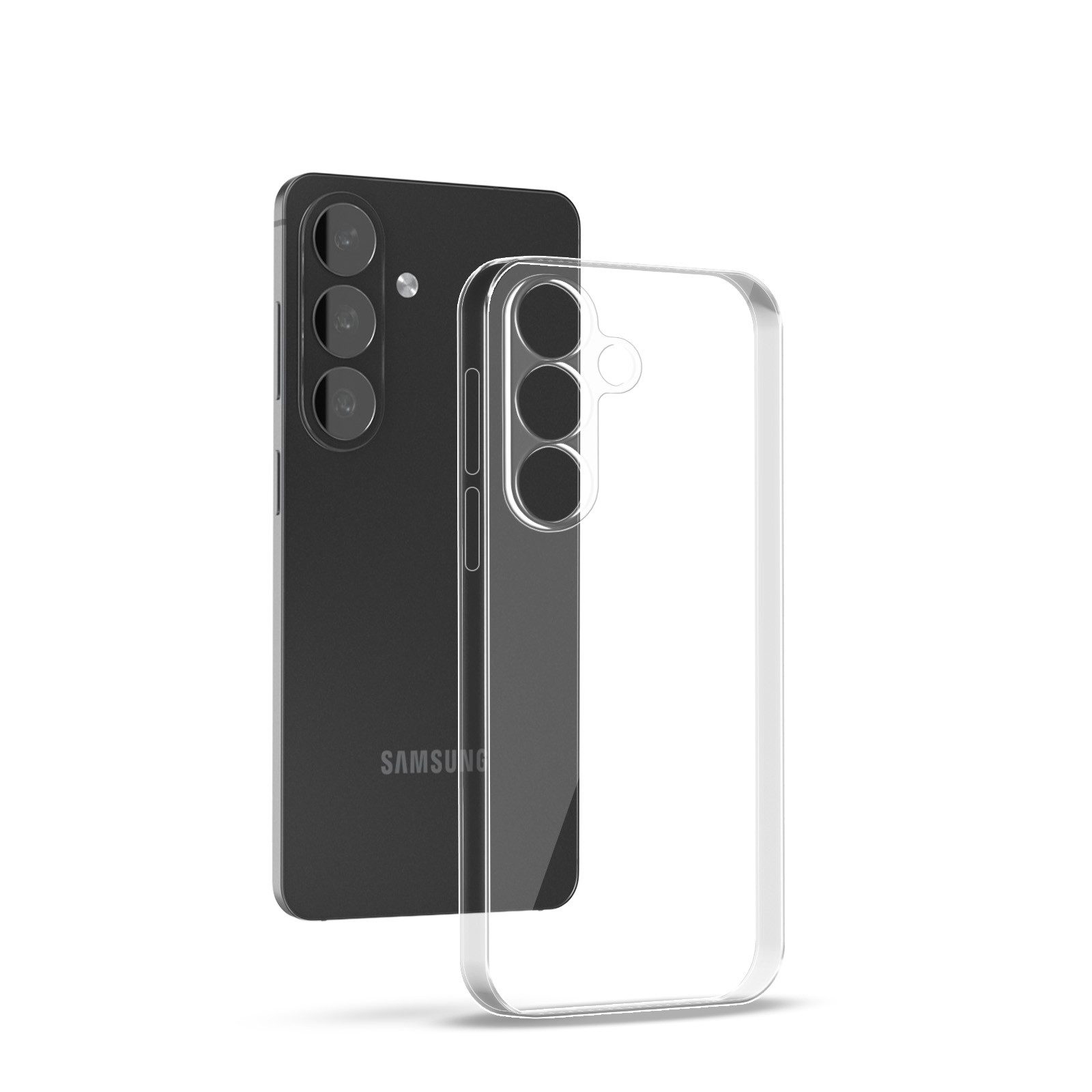Tec-Expert Handyhülle Handy Hülle Cover für Samsung Galaxy S26, Slim Case Bumper Schutzhülle Transparent flexibel
