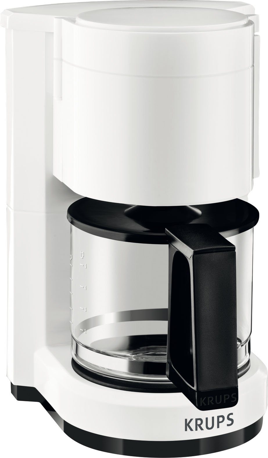 Tassen Kaffeekanne, Krups Filterkaffeemaschine Aromacafe, 0,6l Warmhaltefunktion 5-7 für Kaffee, F18301 Filterhalter, herausnehmbarer