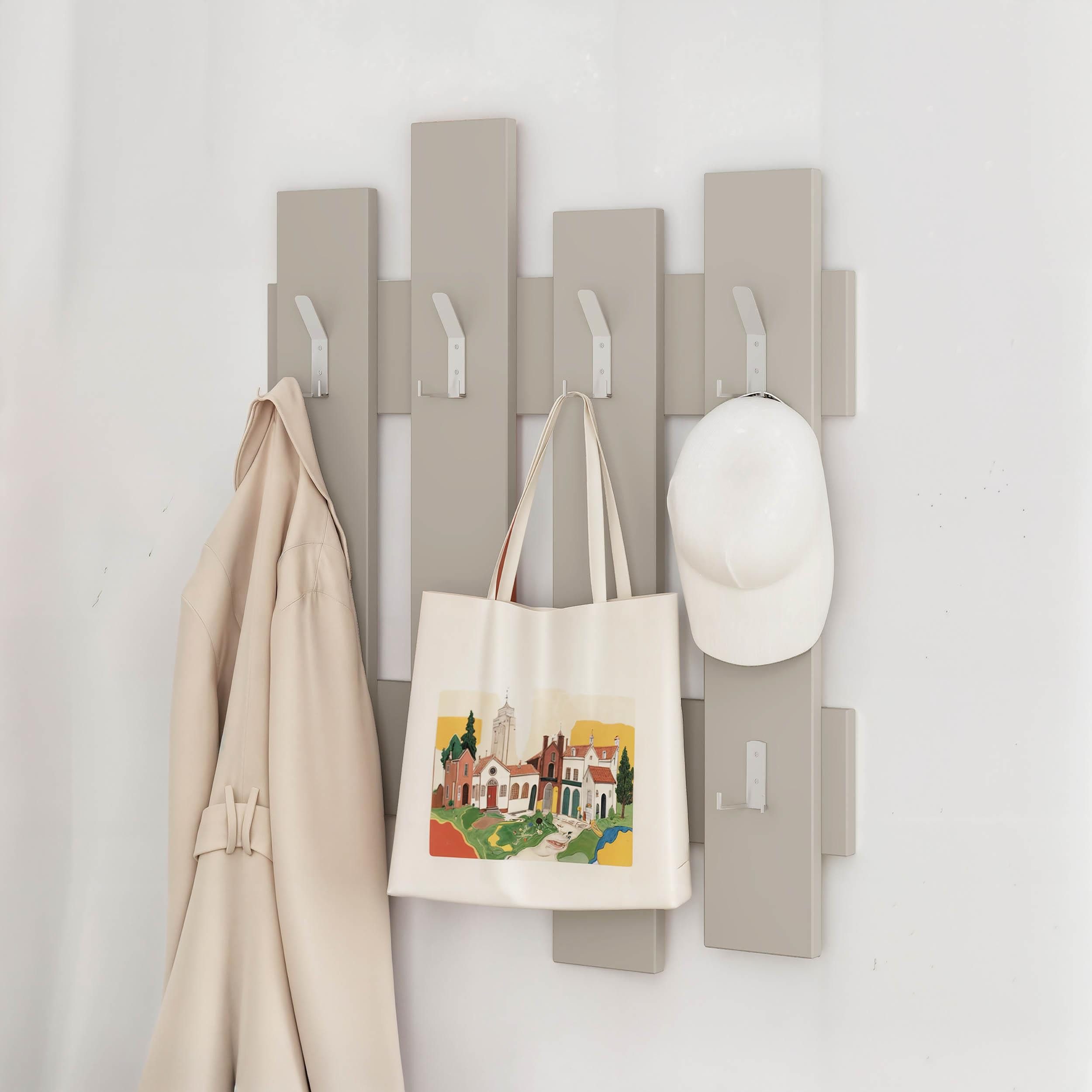 Decortie Wandgarderobe Wave, Aufhänger/ Hänger, 64 x 4 x 81 cm günstig online kaufen