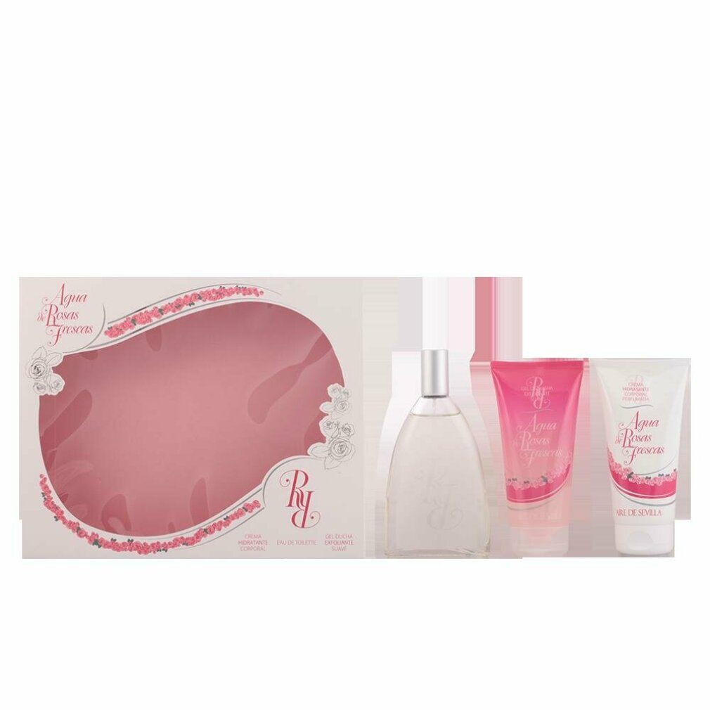 Aire de Sevilla Duft-Set Agua De Rosas Frescas EdT 150ml Set 3 Artikel