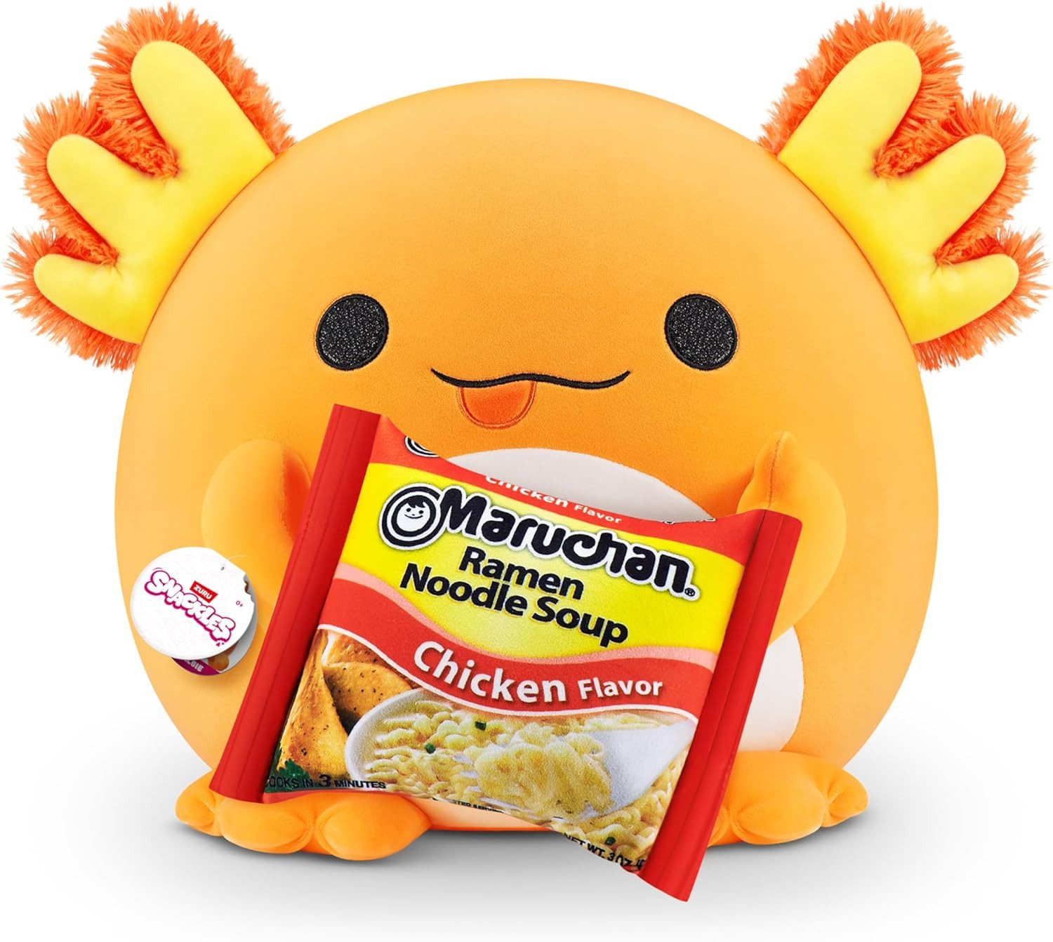 ZURU Plüschfigur Snackles Axolotl (Maruchan Nudelsuppe) 35 cm - Serie 1 Wav günstig online kaufen
