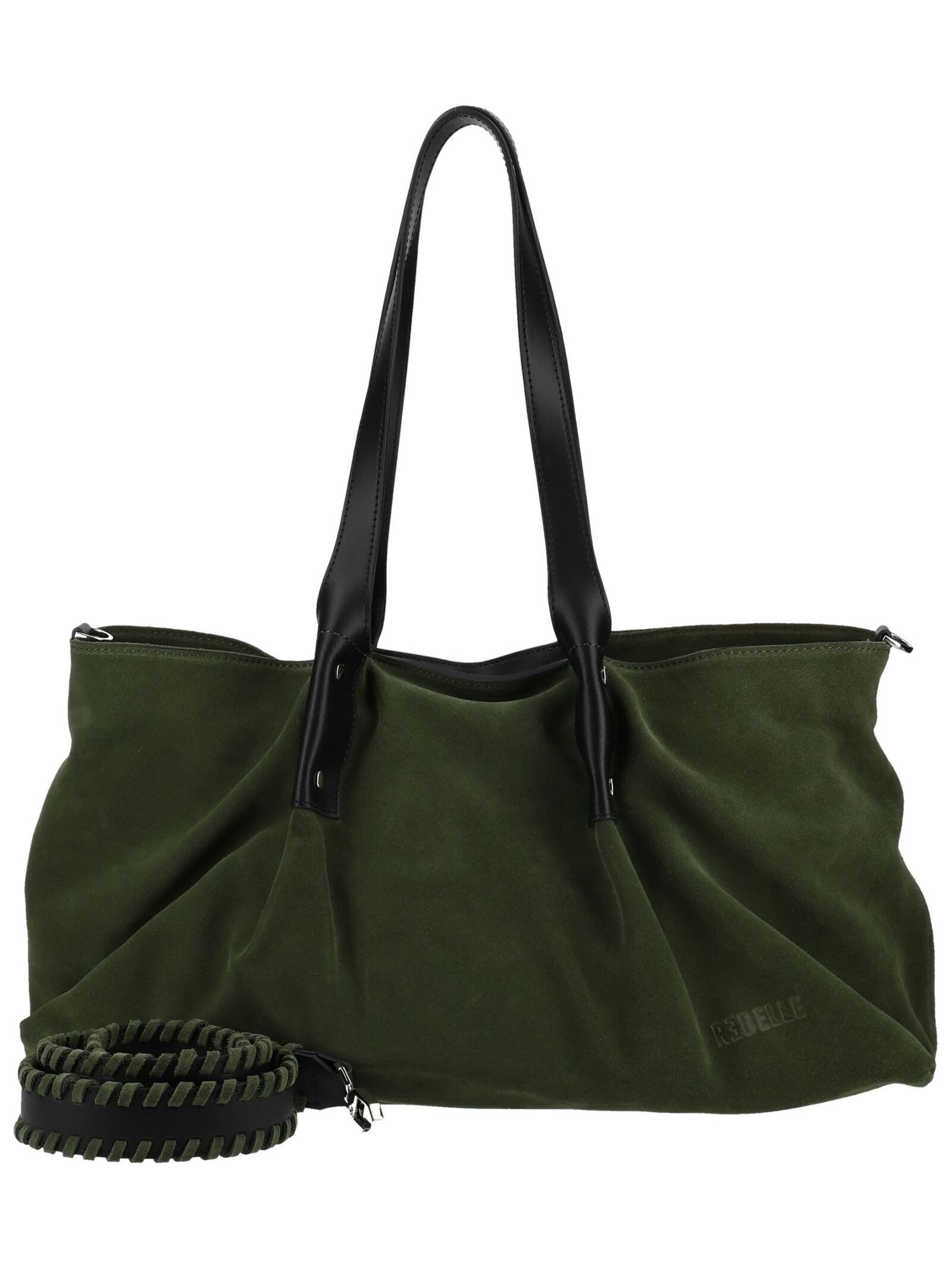REBELLE Shopper REBELLE Taschen Veloursleder/Textil