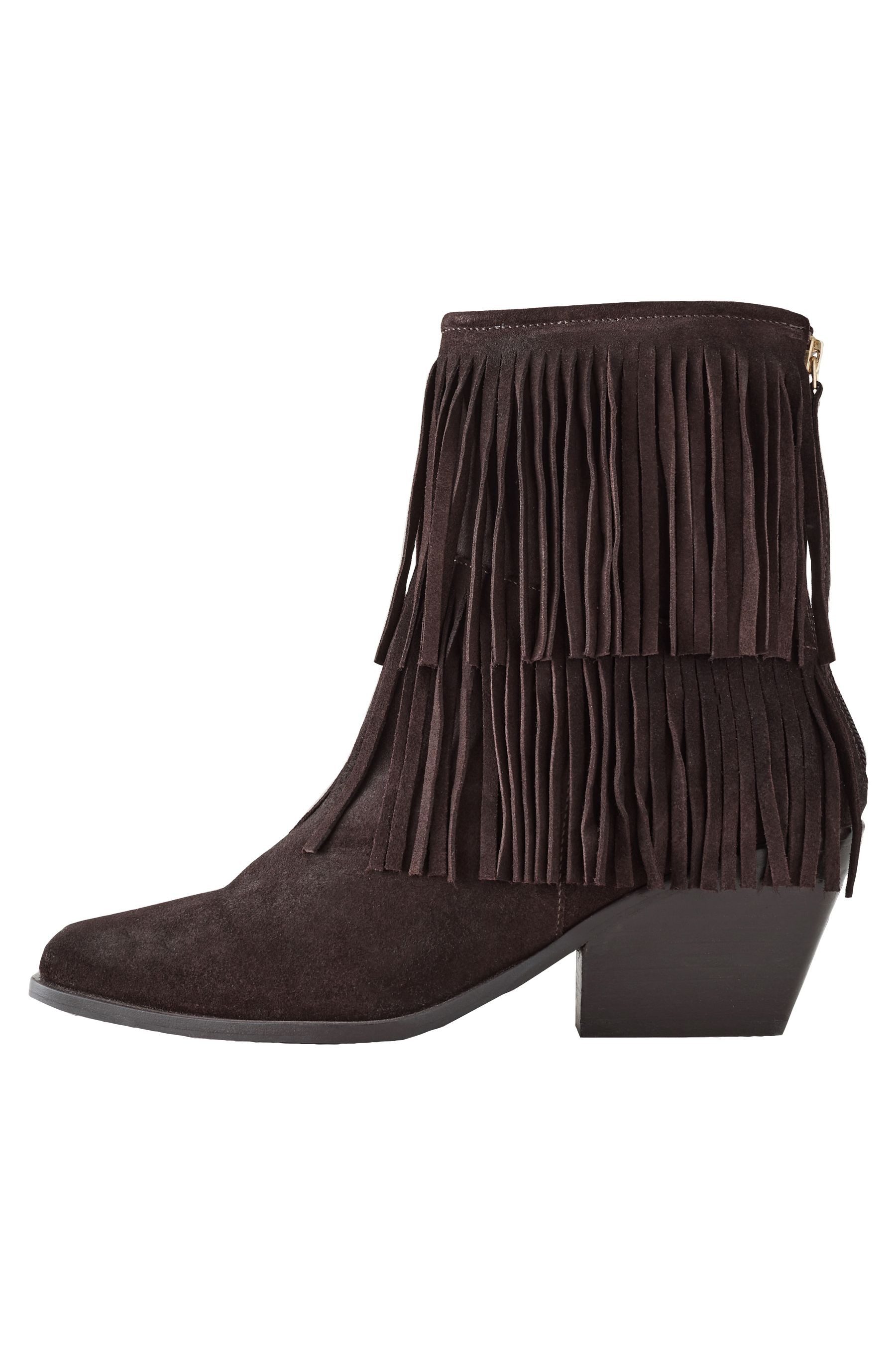 Next Forever Comfort® Cowboy-Stiefeletten mit Fransen Cowboy Boots (1-tlg) günstig online kaufen