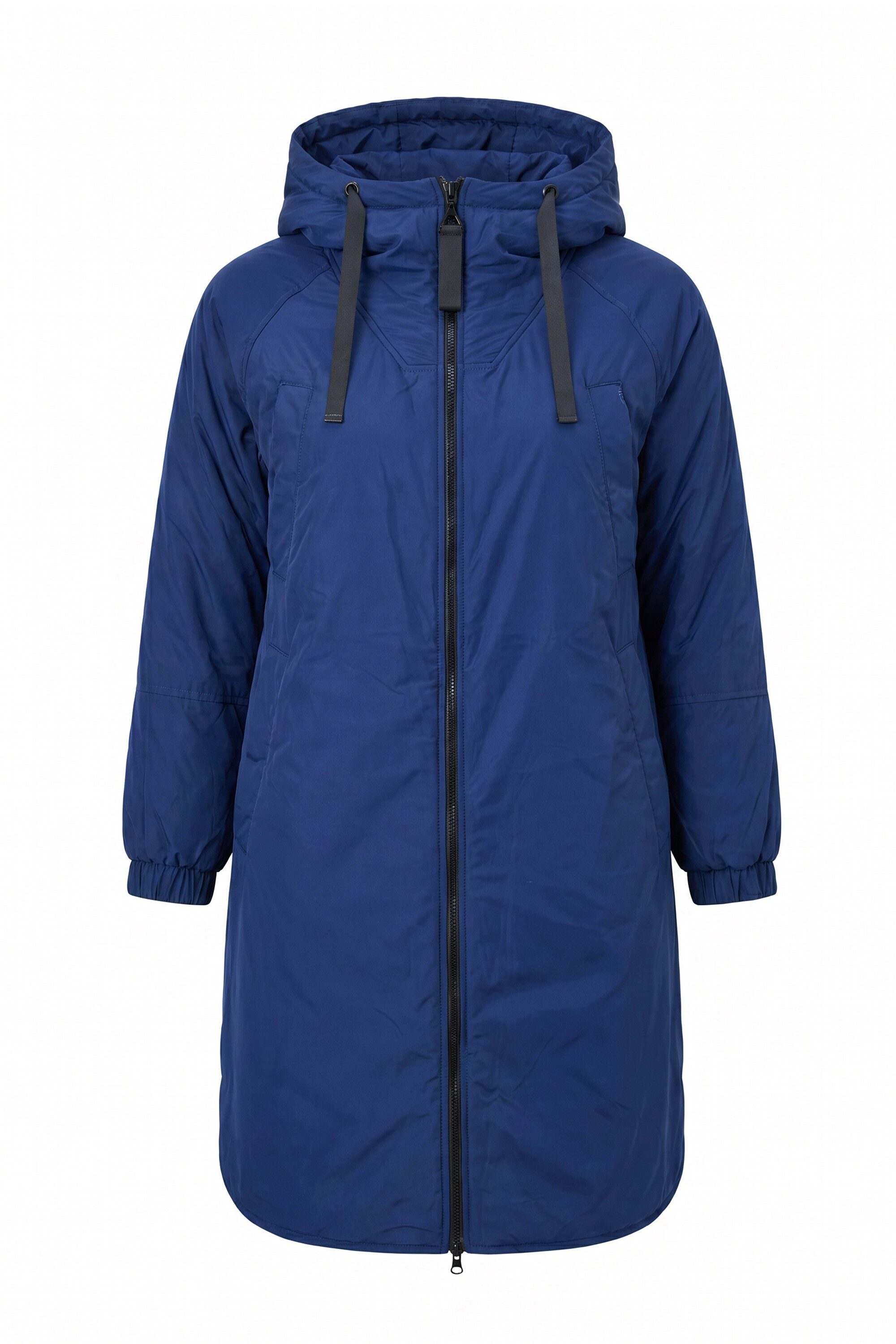 Ulla Popken Wintermantel HYPRAR Long-Parka A-Linie Kapuze – Bild 2 von 4