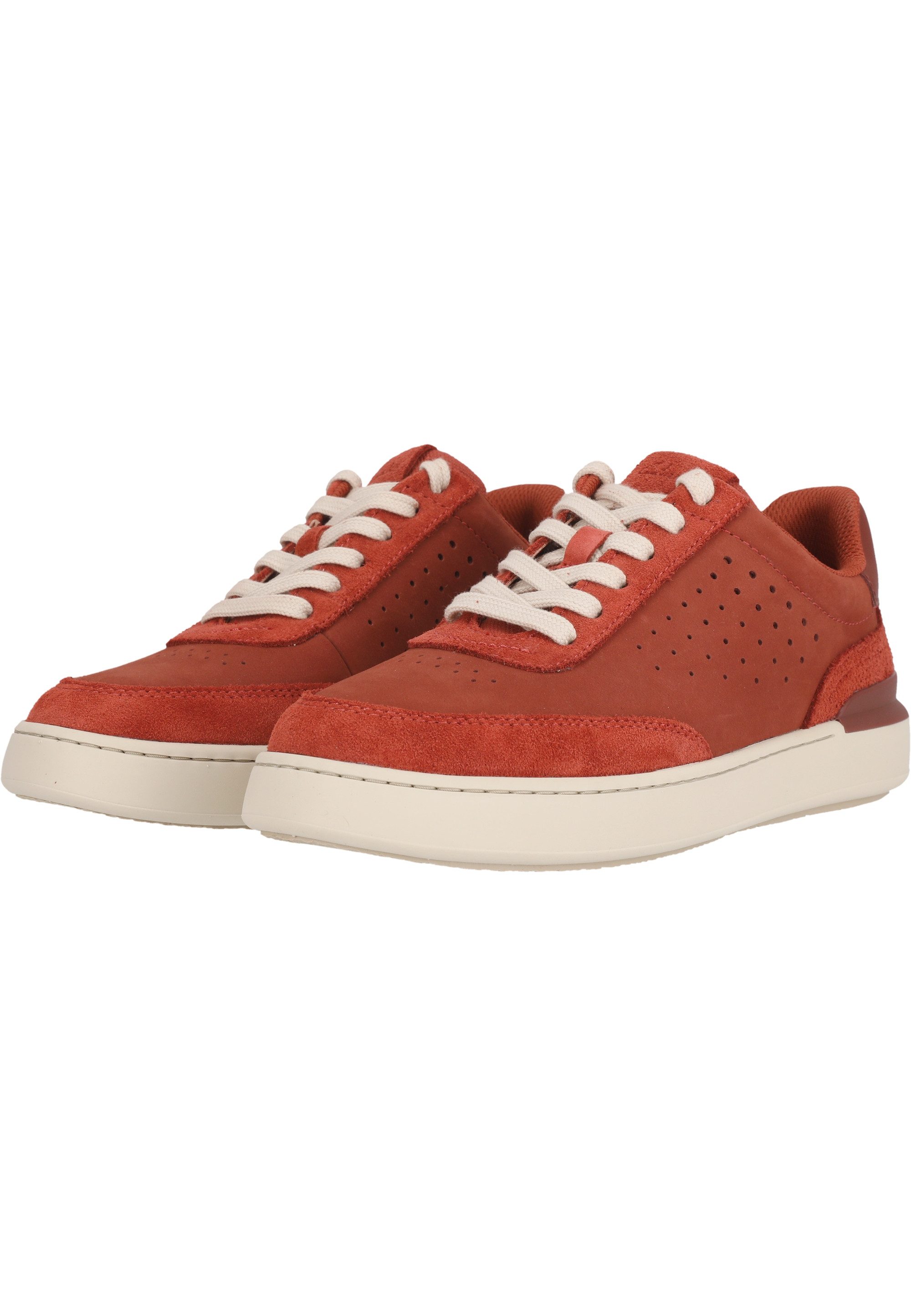 Clarks Courtlite Sneaker in retro-inspirierter Optik mit dämpfender Sohle – Bild 4 von 5