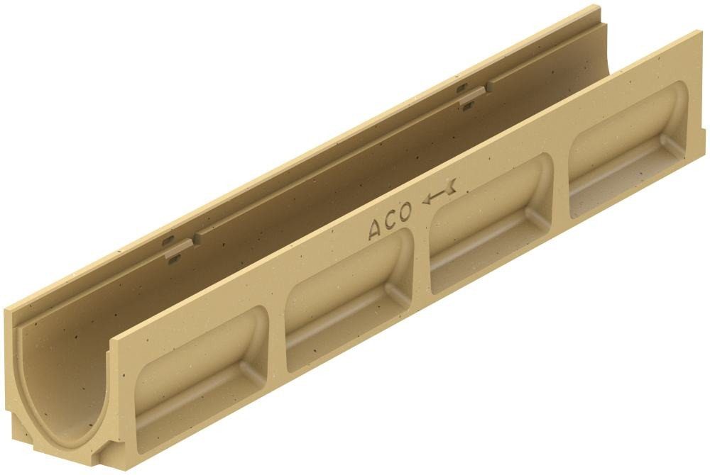 Aco Entwässerungsrinne ACO Entwässerungsrinne Galaline Polymerbeton 1 m