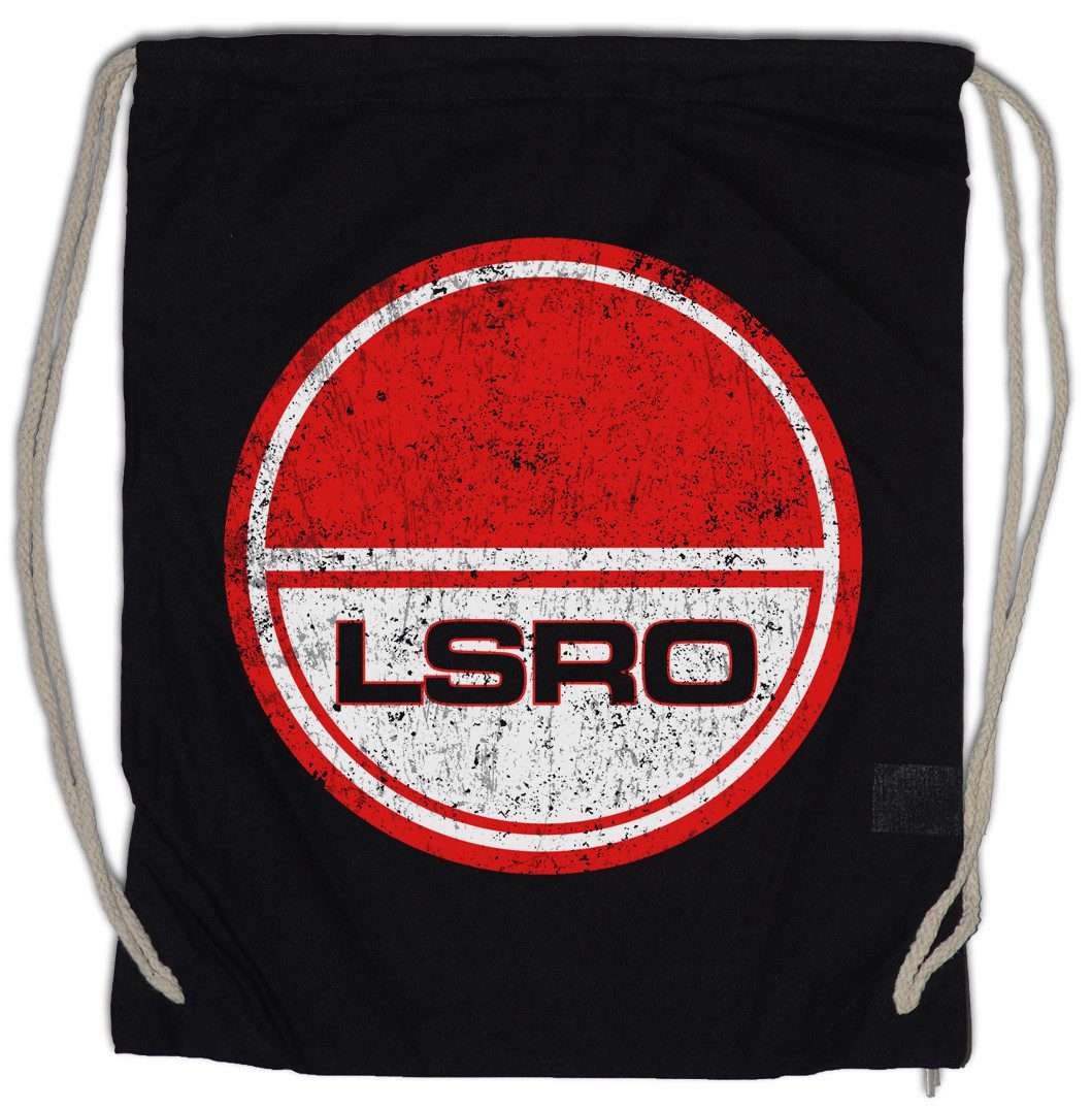 Turnbeutel Space 1999 Research LSRO Logo Turnbeutel Retro Mondbasis Alpha TV
