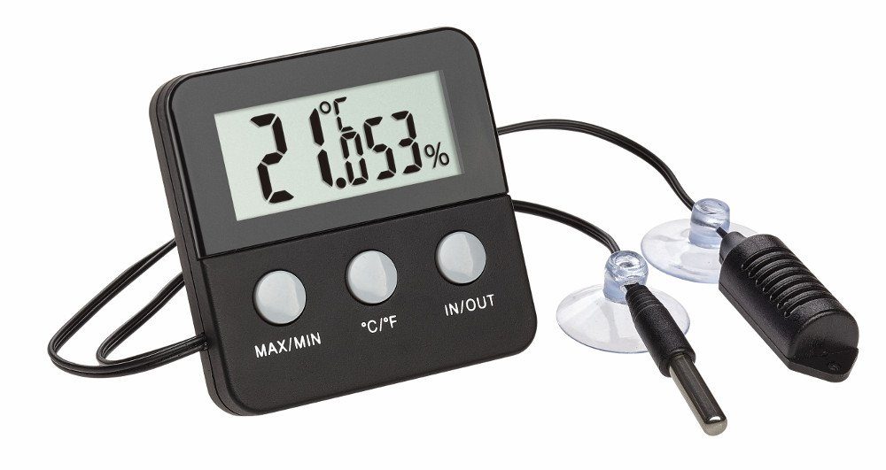 TFA Dostmann Raumthermometer Terracheck TFA 30.5044.01 Terrariumüberwachung