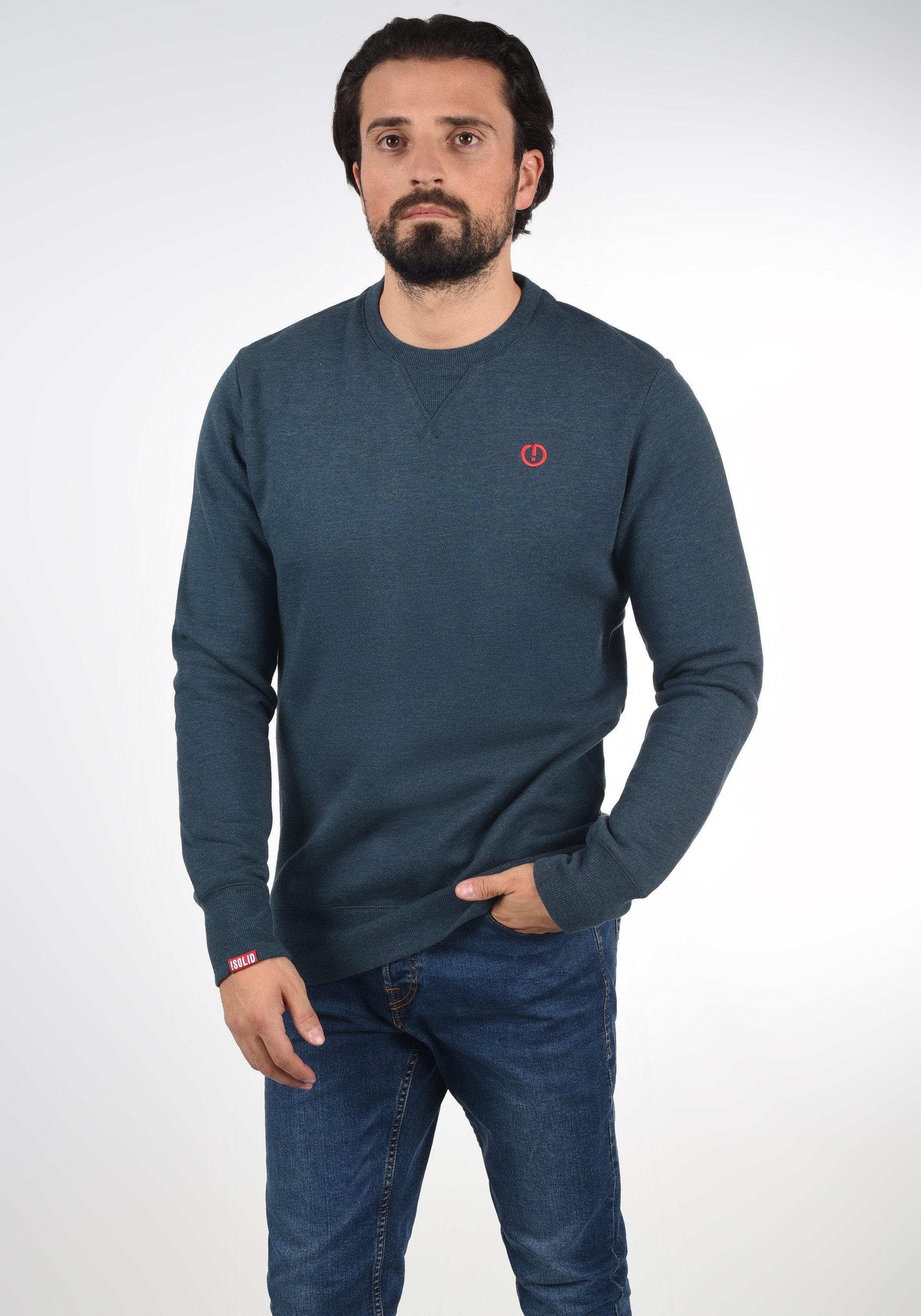 !Solid Sweatshirt SDBenn O-Neck Sweatpullover mit weicher Fleece-Innenseite