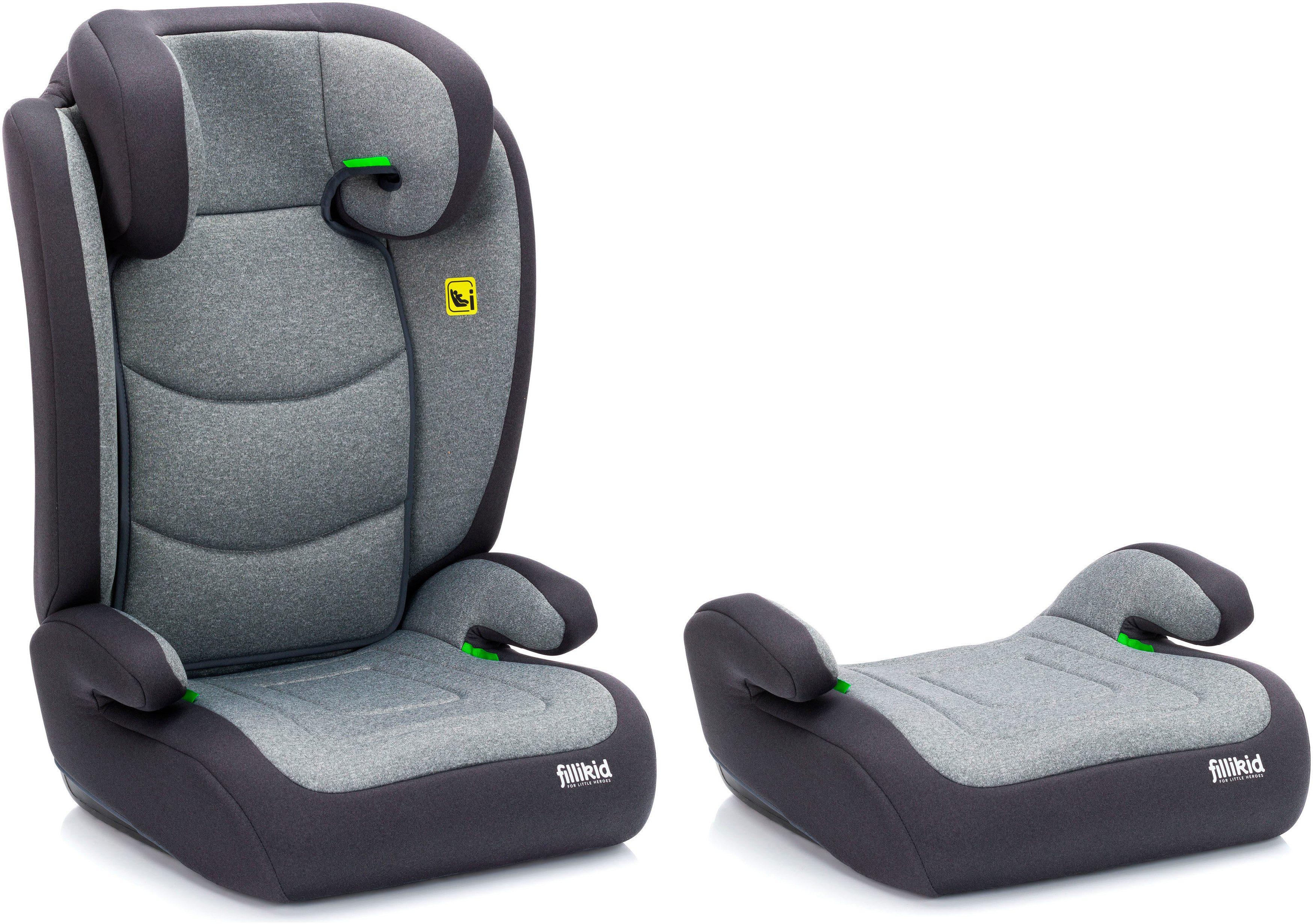 Fillikid Autokindersitz Lea, ab: 9 Monaten, ab: 100 cm, bis: 150 cm grau