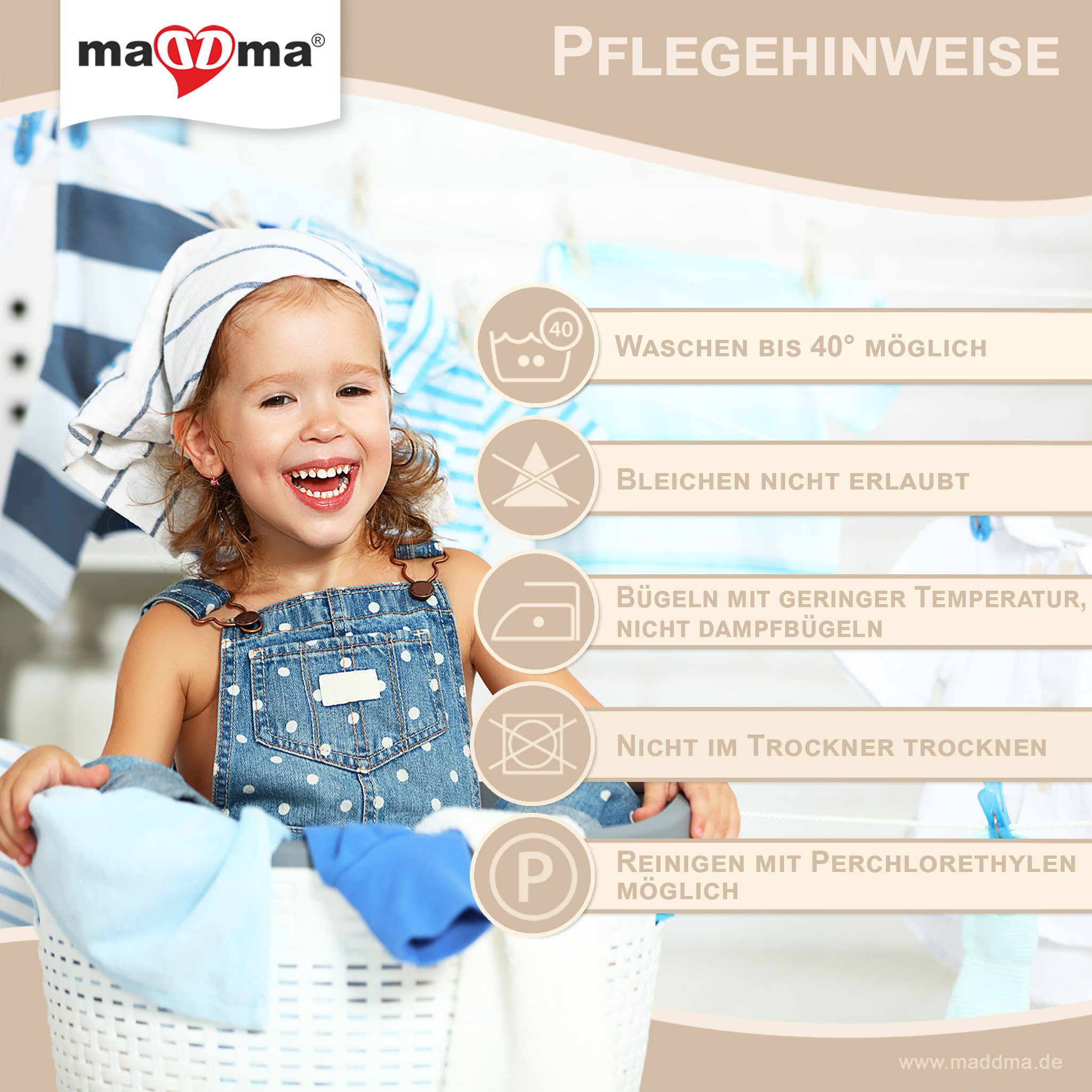maDDma Stoff Waffelpiqué Stoff Meterware aus 100% Baumwolle 150cm breit Farbwahl, weiß