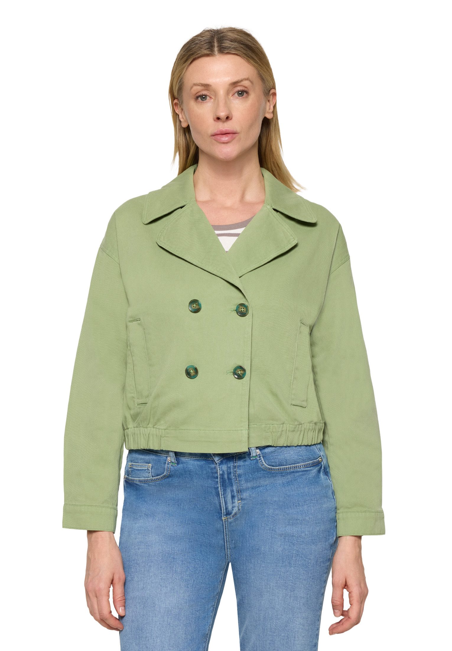 Cartoon Jackenblazer Damen mit Reverskragen