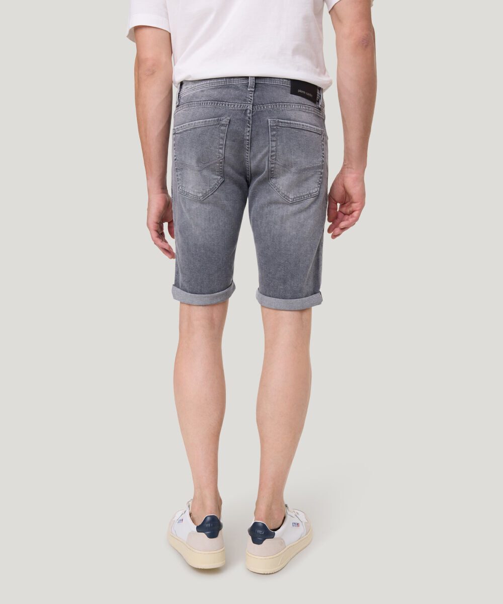 Pierre Cardin Jeansshorts Sisteron mit Dornschlaufe für die Gürtelschnalle