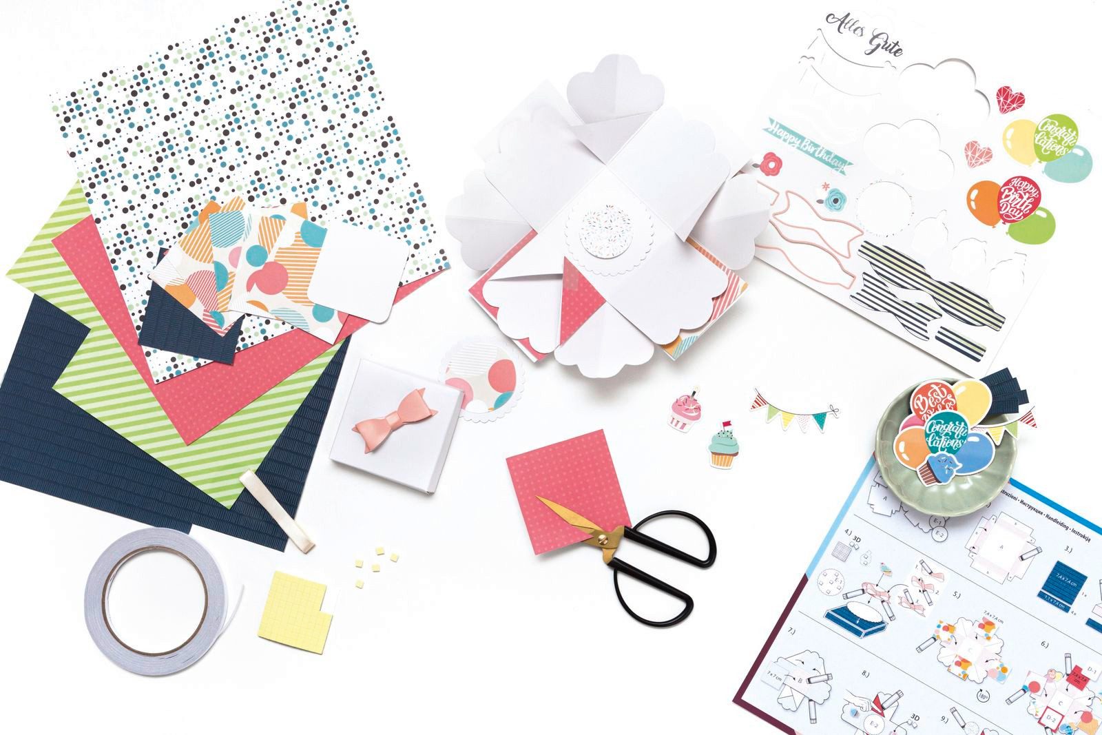 Folia Max Bringmann KG Papierdekoration Explosionsbox