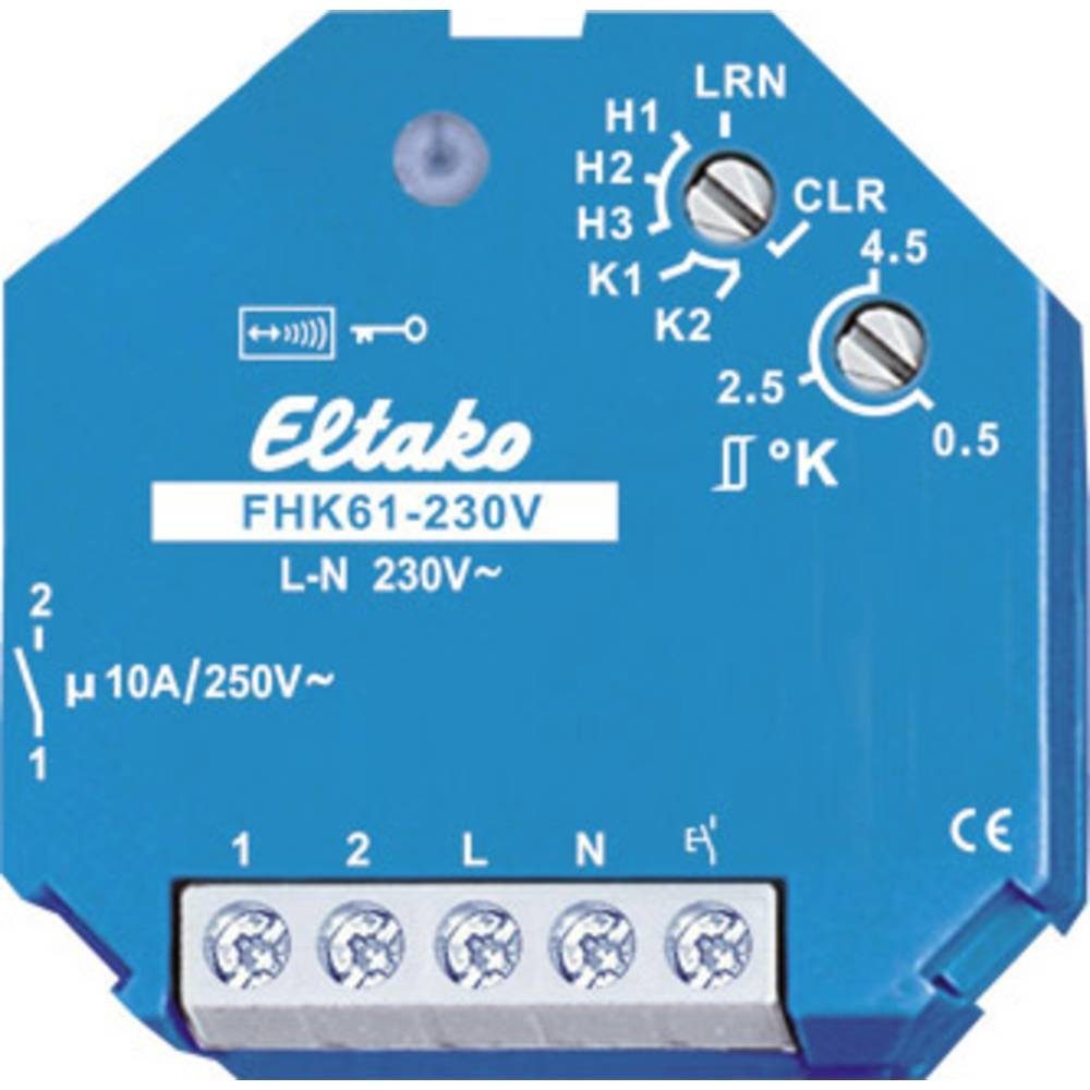 Eltako Funkaktor Heiz-Kühl-Relais 230V. 1 Schließer potenzialfrei 30100045 Smart-Home-Steuerelement
