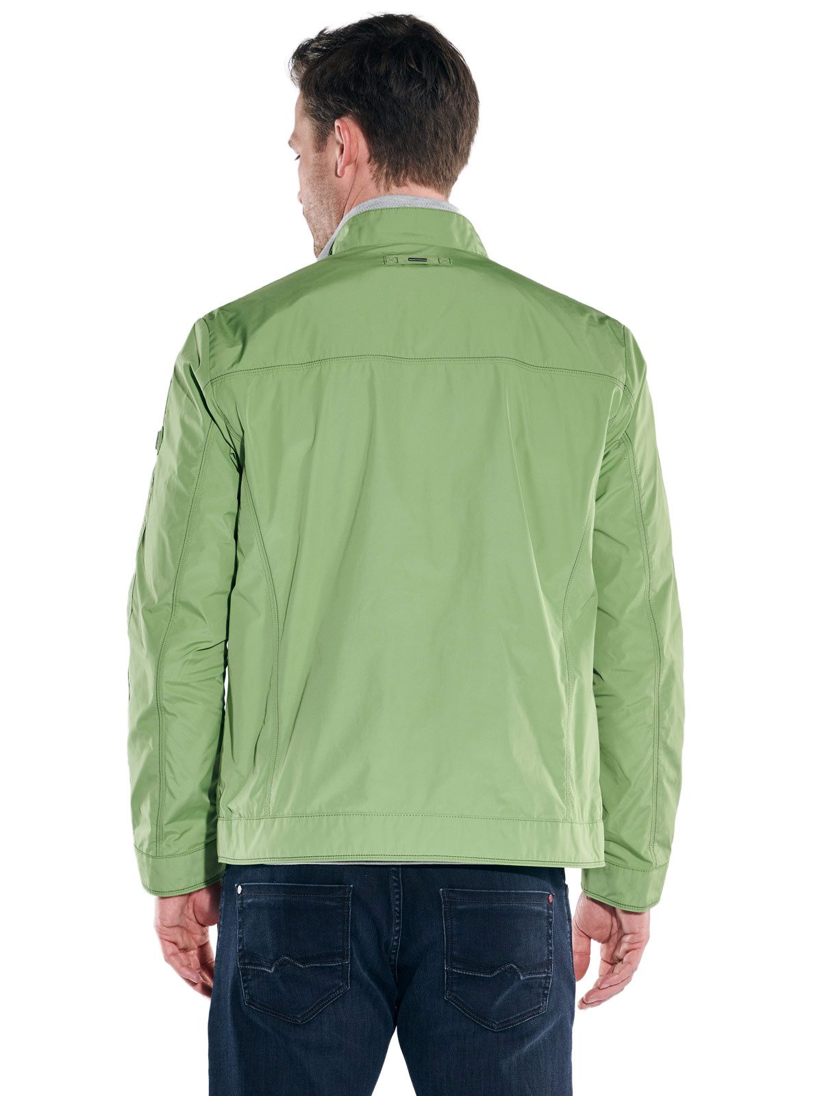 Engbers Kurzjacke Herren Jacke kurz mit Stehkragen, Gruen