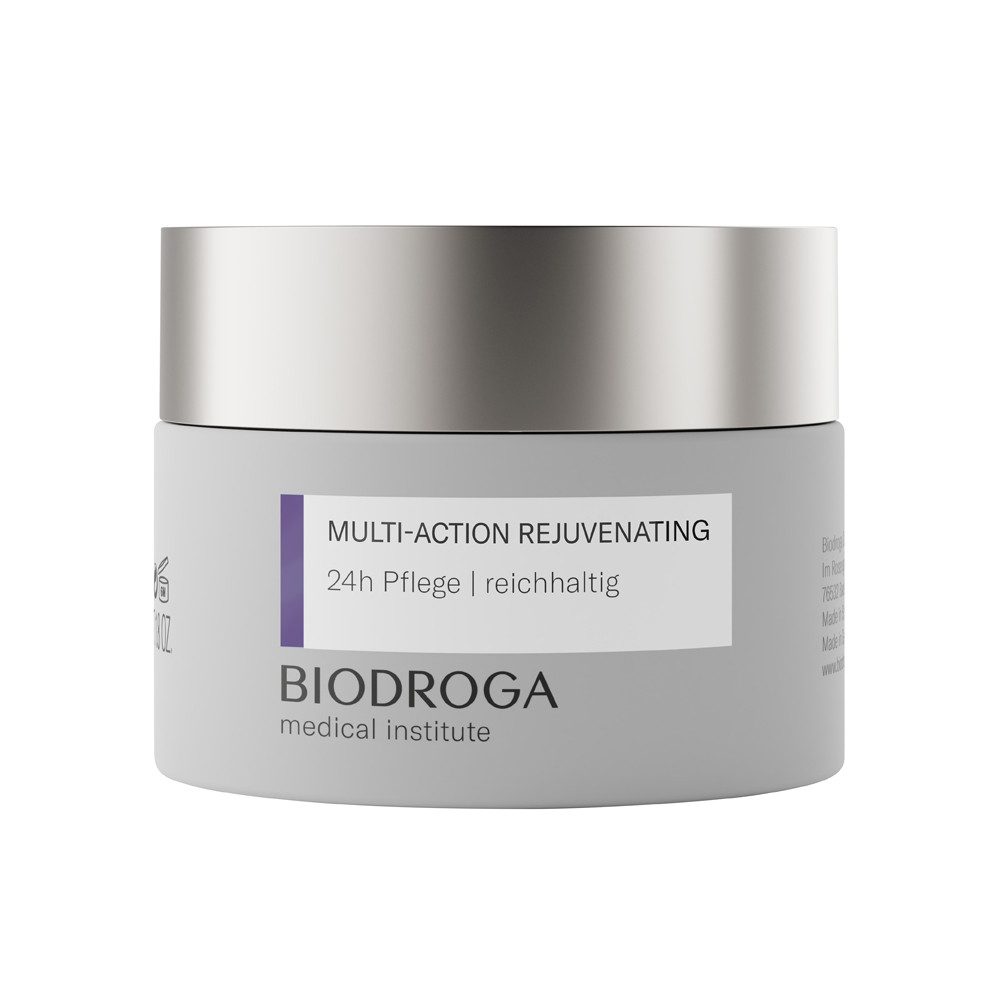 Biodroga Gesichts-Reinigungsfluid Biodroga - Multi-Action Rejuvenating - 24h Pflege reichhaltig - 50ml
