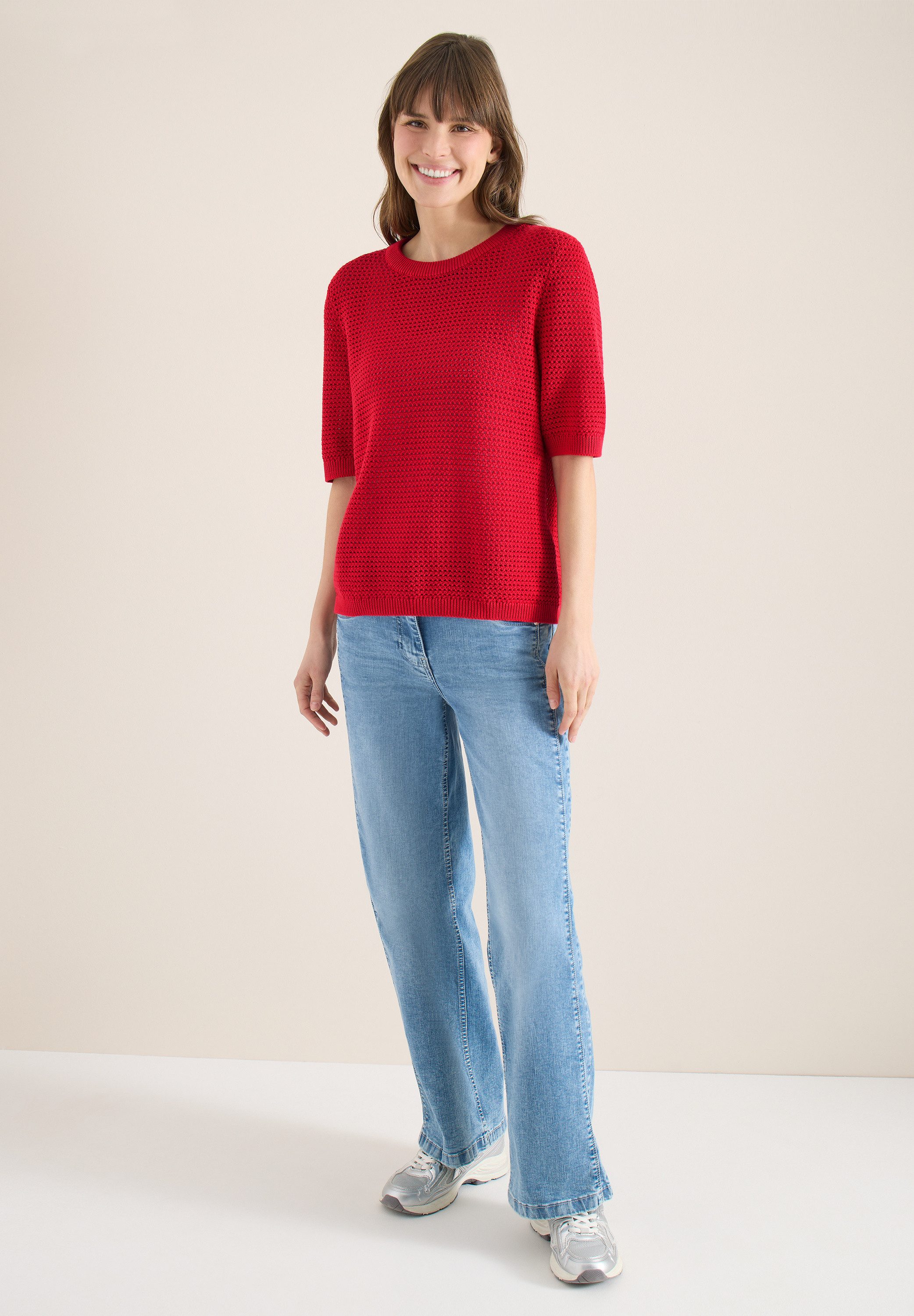 CECIL Cardigan aus reiner Baumwolle