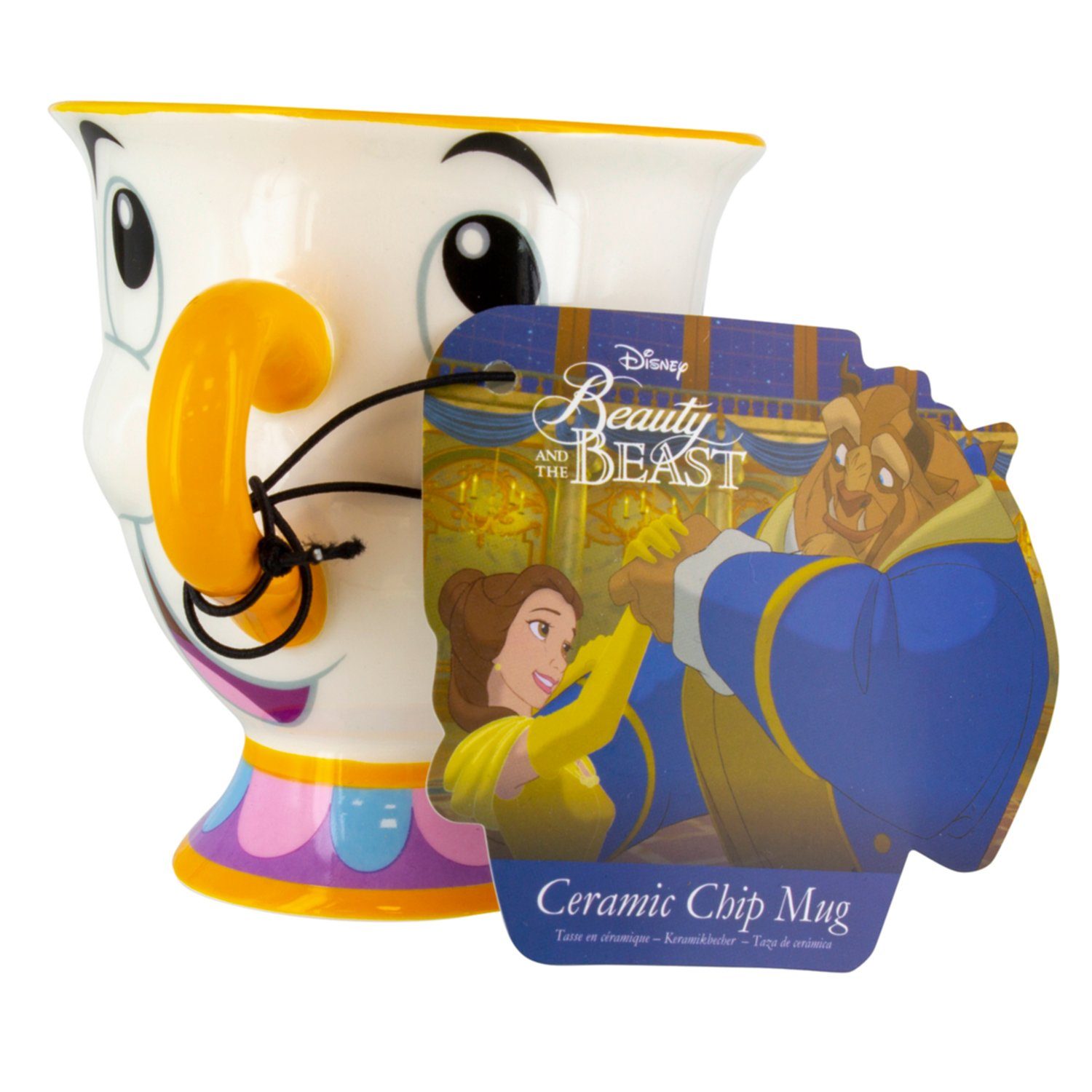 Paladone Tasse Die Schöne und das Biest Tasse Tassilo, Chip – Bild 3 von 3