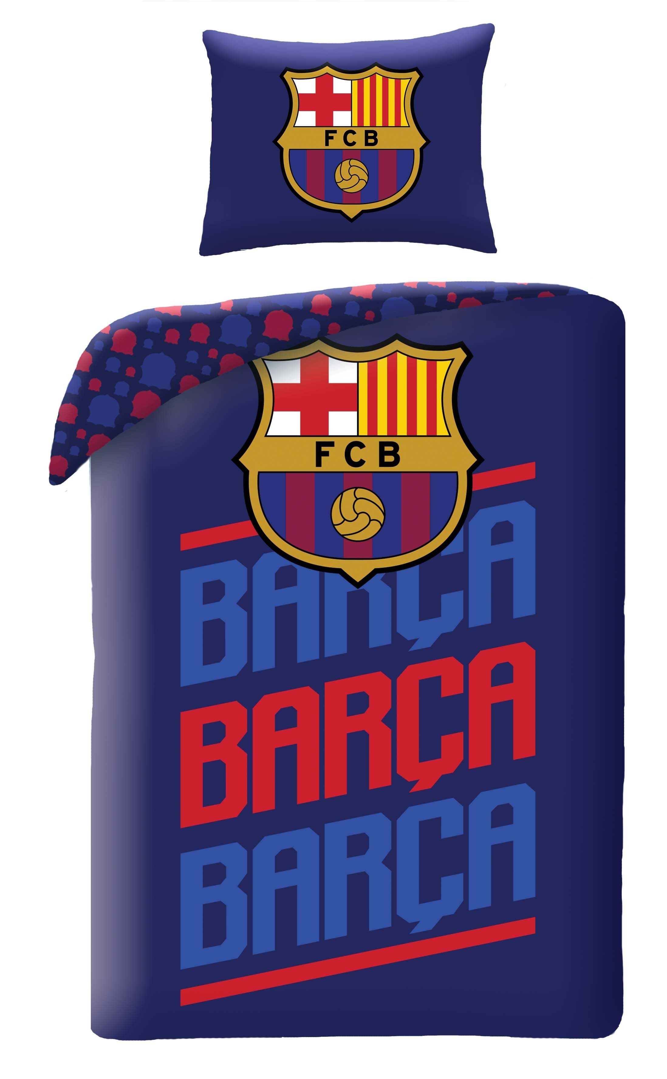 FC Barcelona Bettwäsche FC Barcelona Fußball Bettwäsche 140 x 200 cm