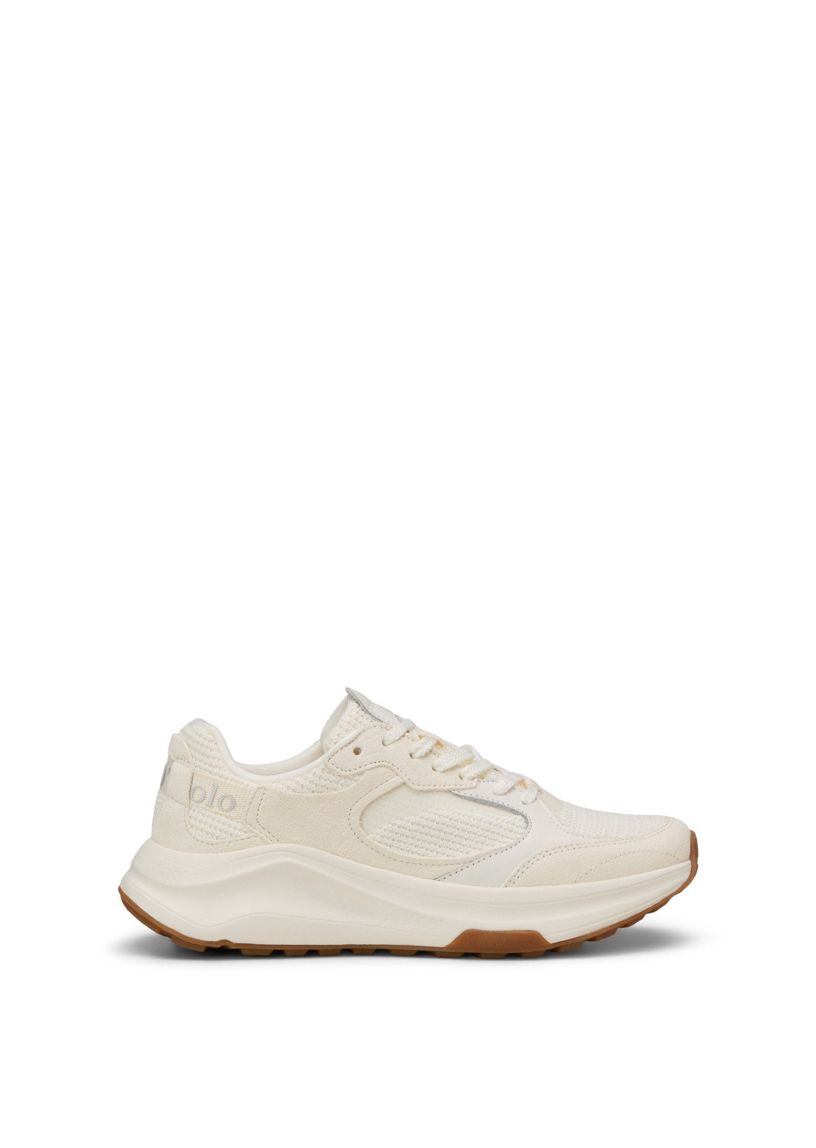 Marc O'Polo aus Rindleder mit Mesh-Einsatz Sneaker
