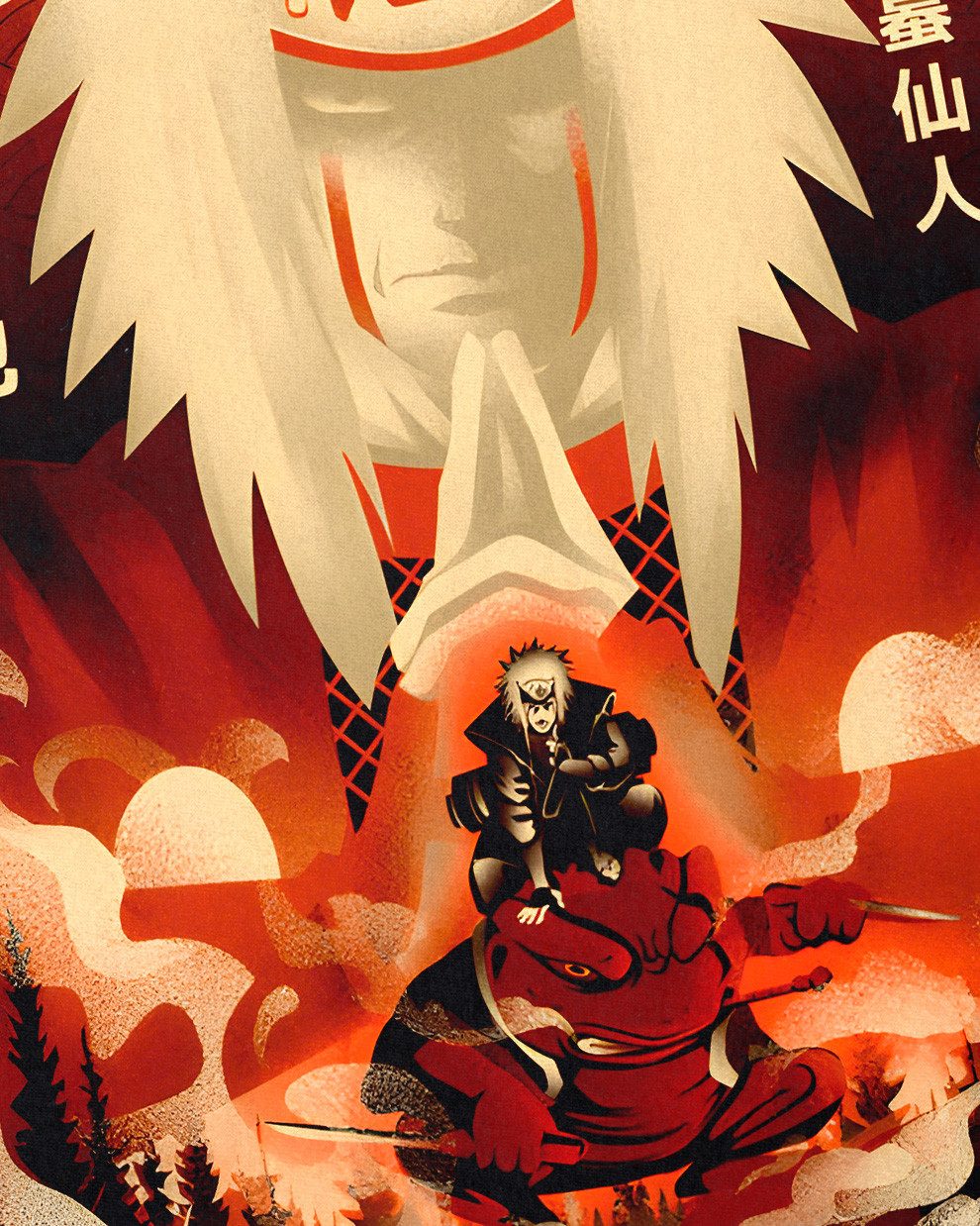 style3 T-Shirt Great Toad Sage kakashi sasuke hatake kage naruto anime mang günstig online kaufen