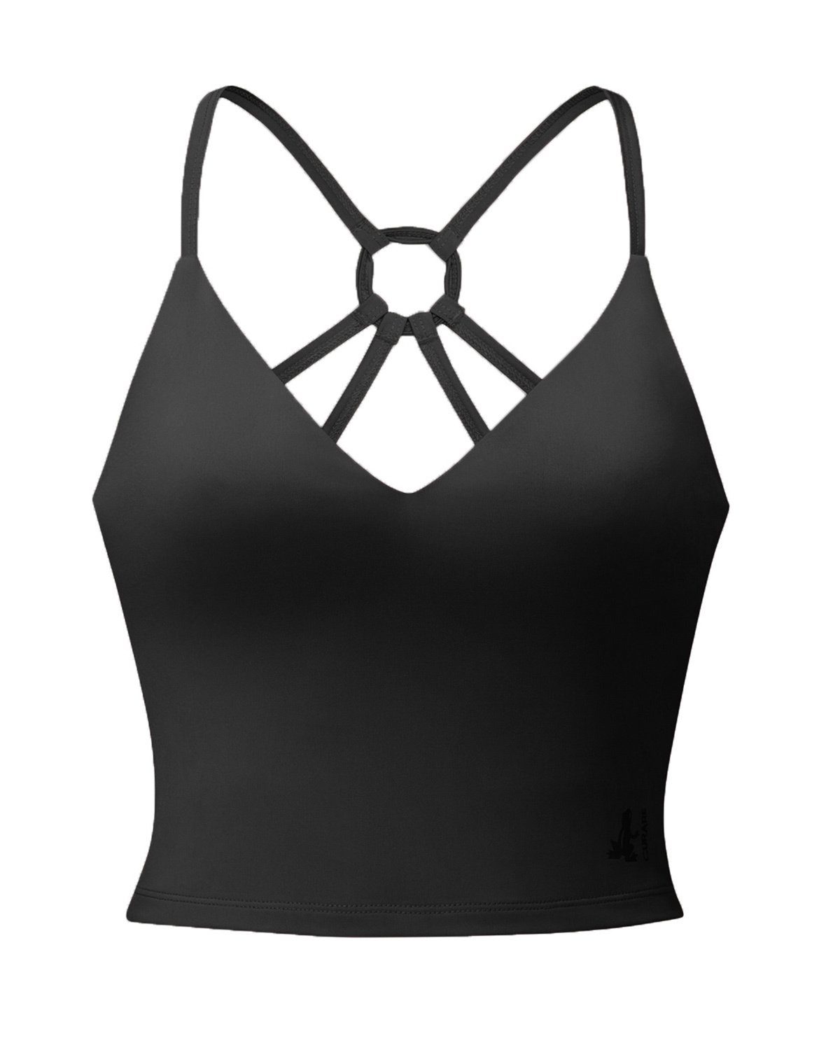 Curare Yogatop Yoga Spaghetti Top Basic (Standard, 1-tlg)