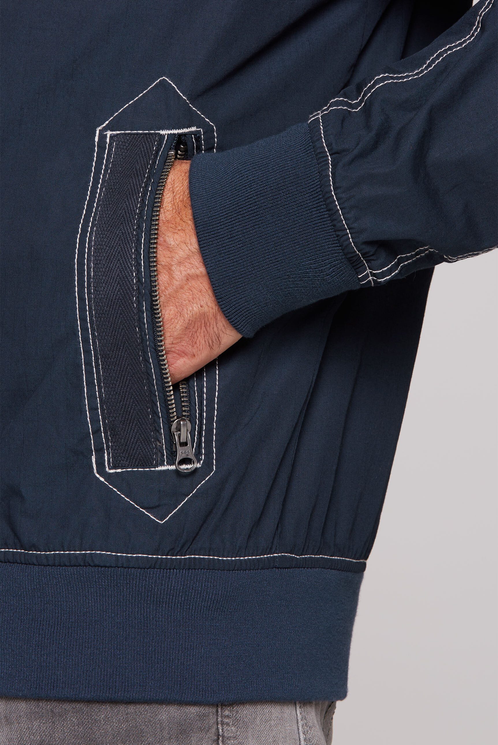 CAMP DAVID Outdoorjacke mit Ärmeltasche