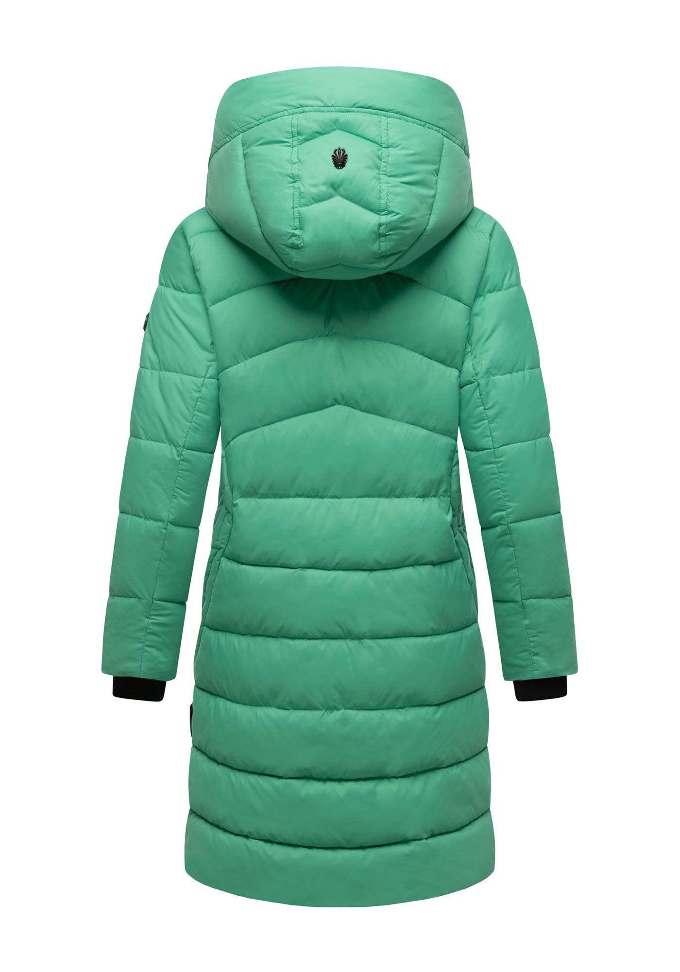 Marikoo Winterjacke Kaltnäschen mit abnehmbarer Kapuze und hochschließendem Kragen