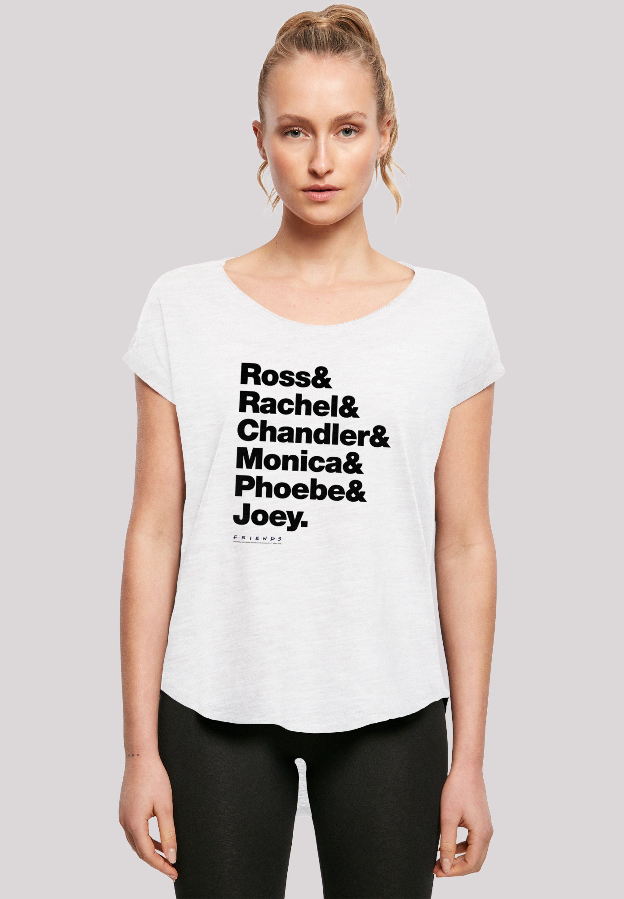 F4NT4STIC & & T-Shirt Joey Chandler & Rachel & & Monica Ross Phoebe Print FRIENDS