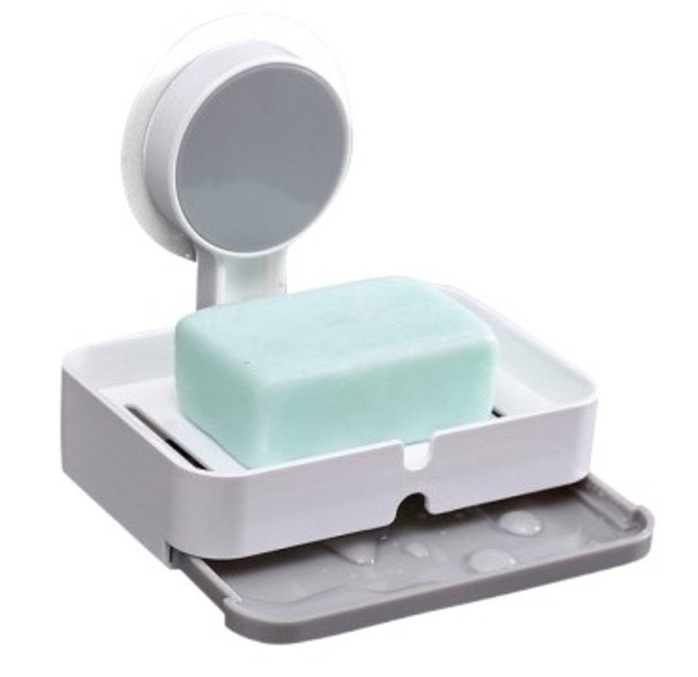 Creliv Seifenablage mit Schubladen-Tropfschale, ohne Bohren, WC-Deckelheber günstig online kaufen