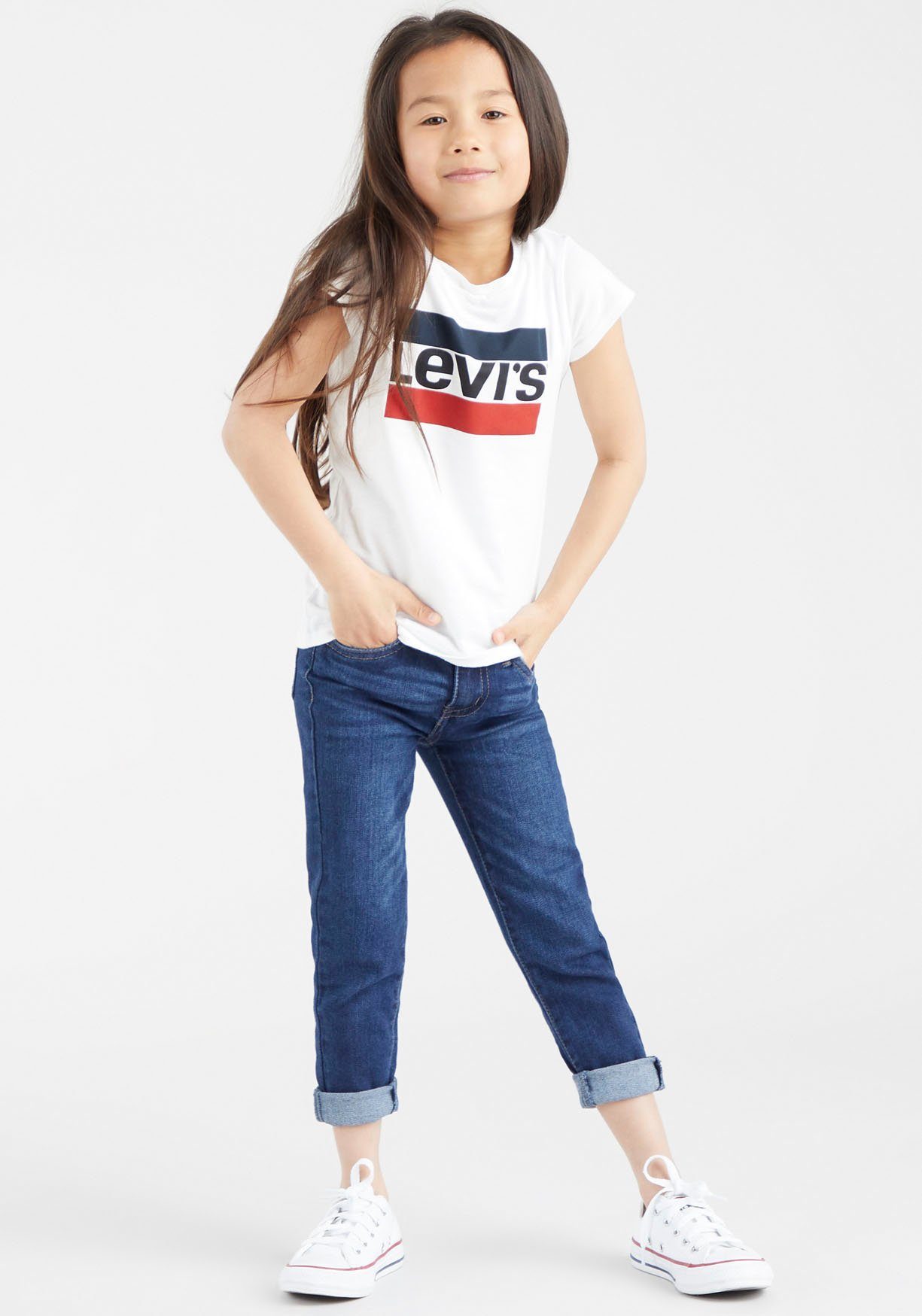 Kids T-Shirt for GIRLS Levi's® weiß