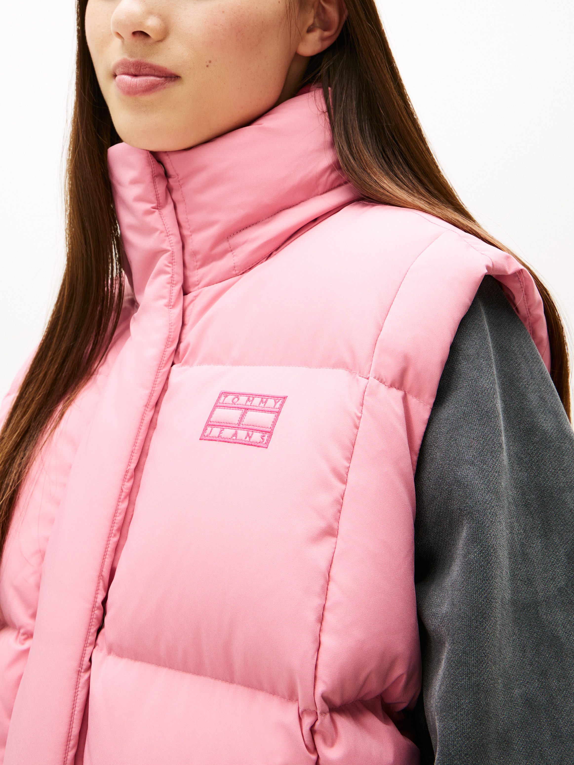 Tommy Jeans Steppweste TJW ALASKA GRID günstig online kaufen