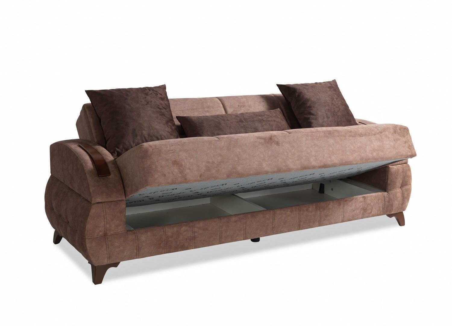 JVmoebel Wohnzimmer-Set In Designer Sitzer Polster Sitzpolster, 3+2+1+1 Europe Made Sofagarnitur Couch