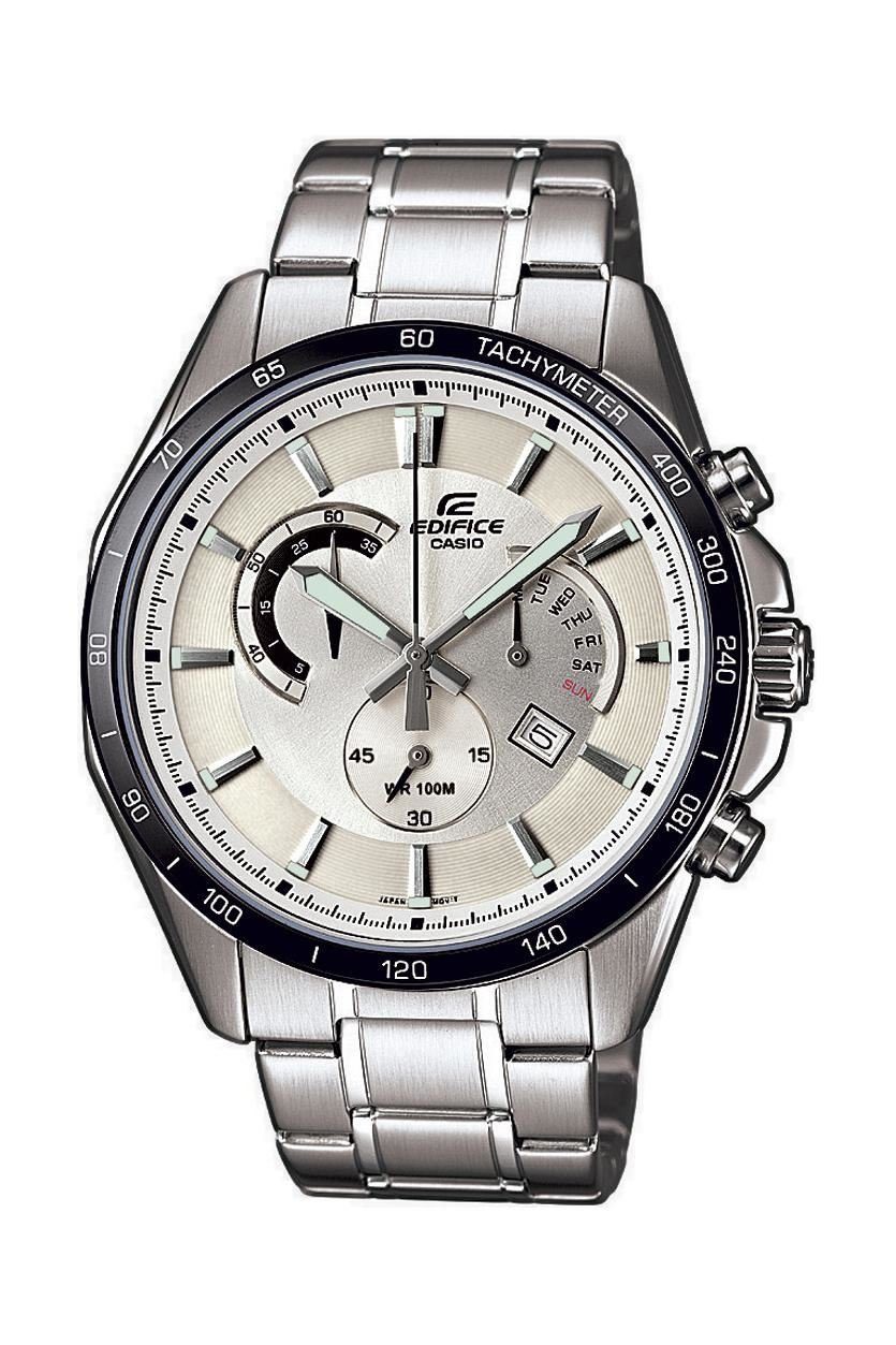 Tachymeter Chronograph CASIO und Tag- und Edifice, Datumsanzeige, Chronograph mit