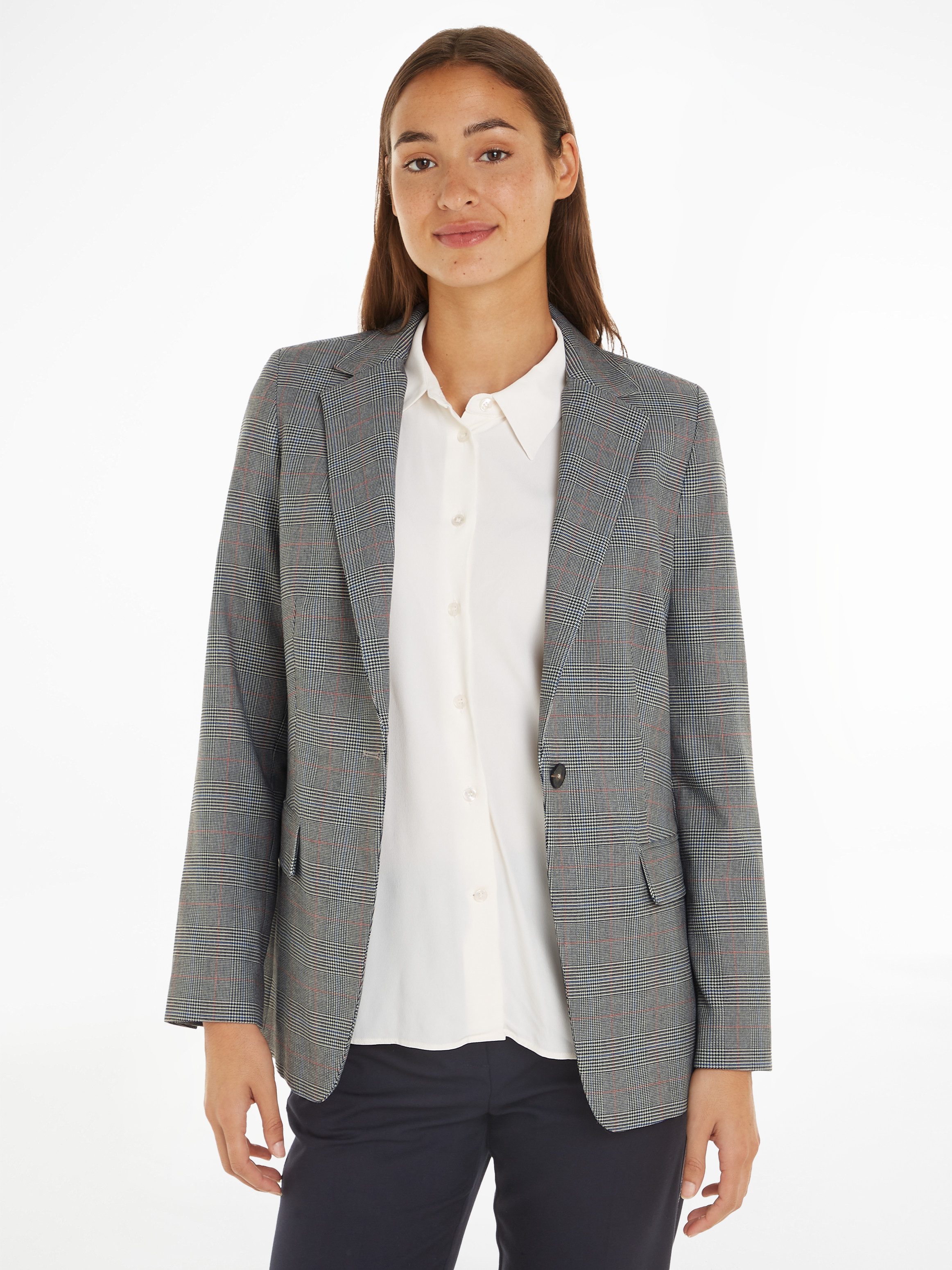 Tommy Hilfiger Kurzblazer POW CHECK REGULAR günstig online kaufen