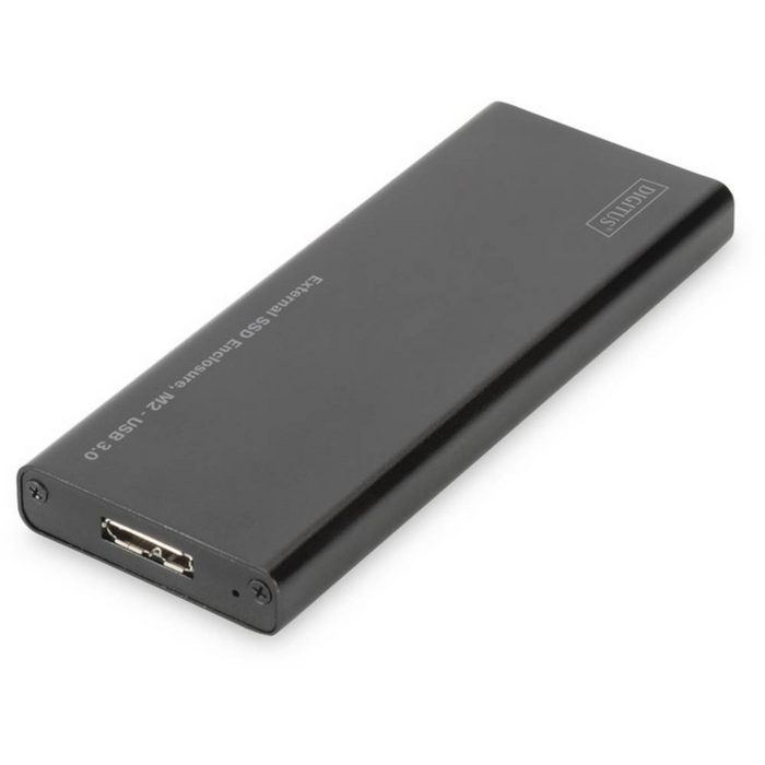 Digitus Festplatten-Gehäuse M.2 SSD Festplattengehäuse USB 3